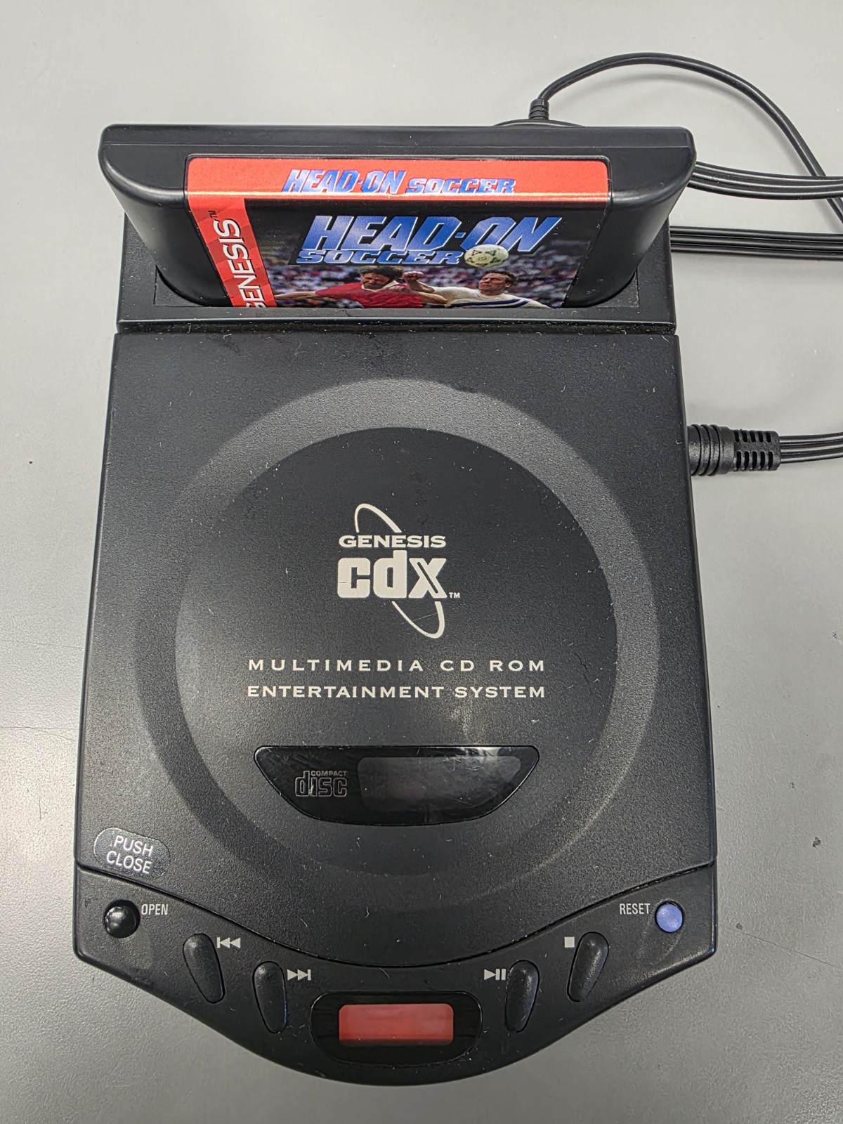 Sega Genesis CDX Console w/ Power Supply-WORKING ORDER