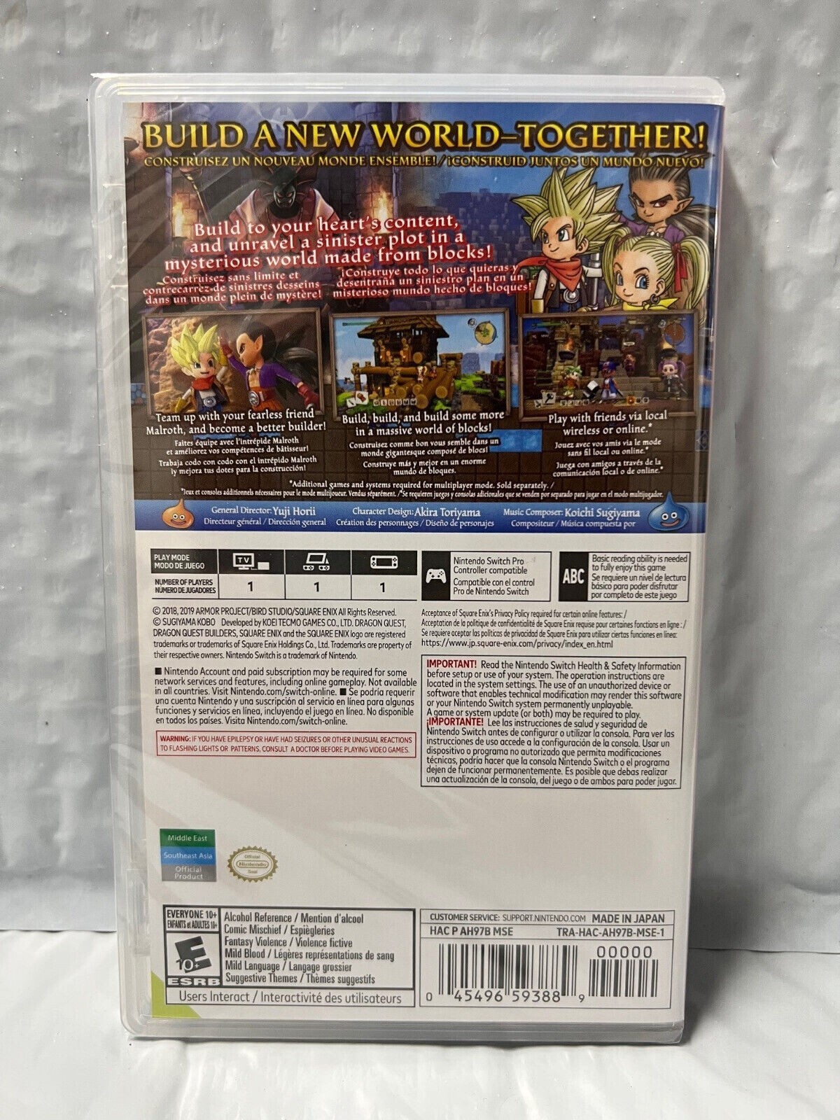 Dragon Quest Builders 2 – Nintendo Switch Brand New