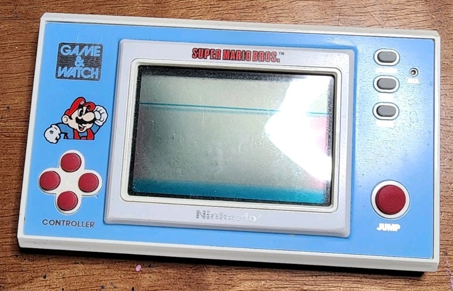 Nintendo Game And Watch – Super Mario Bros 1988 Tested And Works Great! OG Owner
