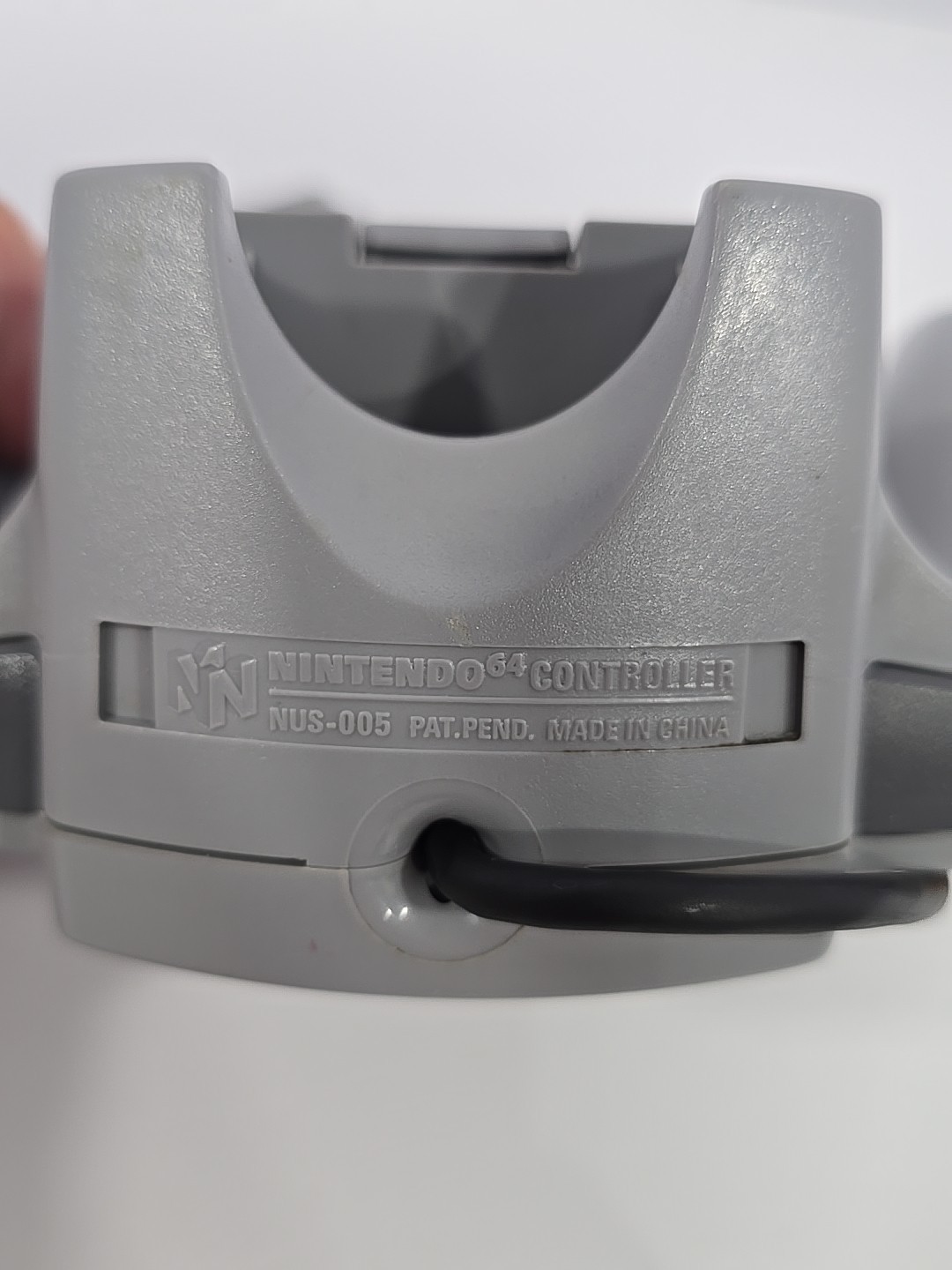 Nintendo 64 Console NUS-001 OEM Jumper PAK + 1 OEM Controller + OEM Cables WORKS