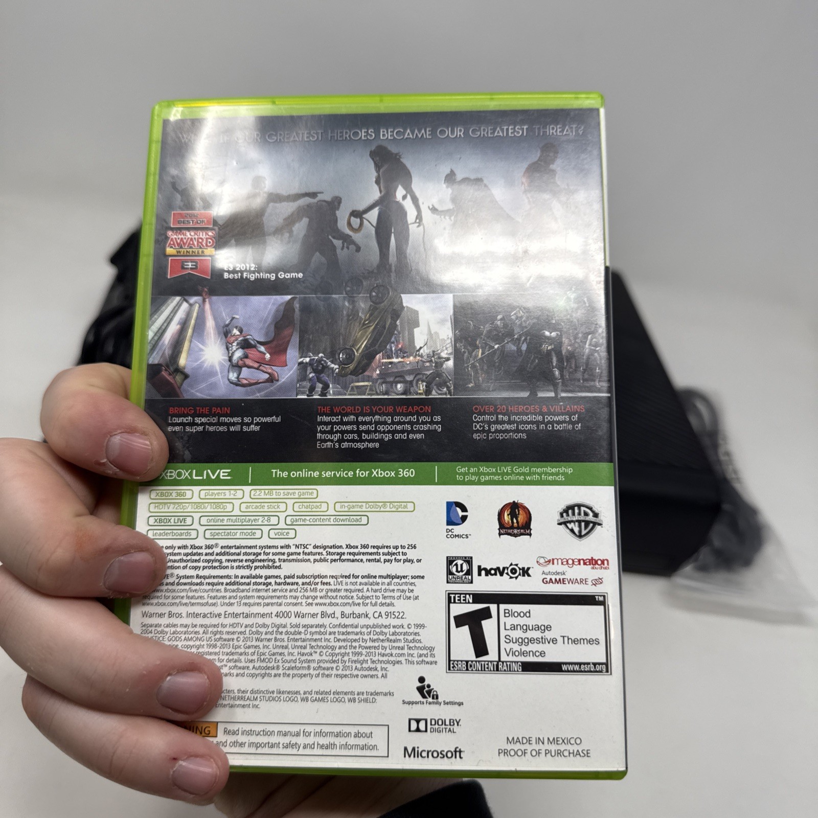 Microsoft Xbox 360 E Slim Console Bundle 320GB HD. Tested & Working!!
