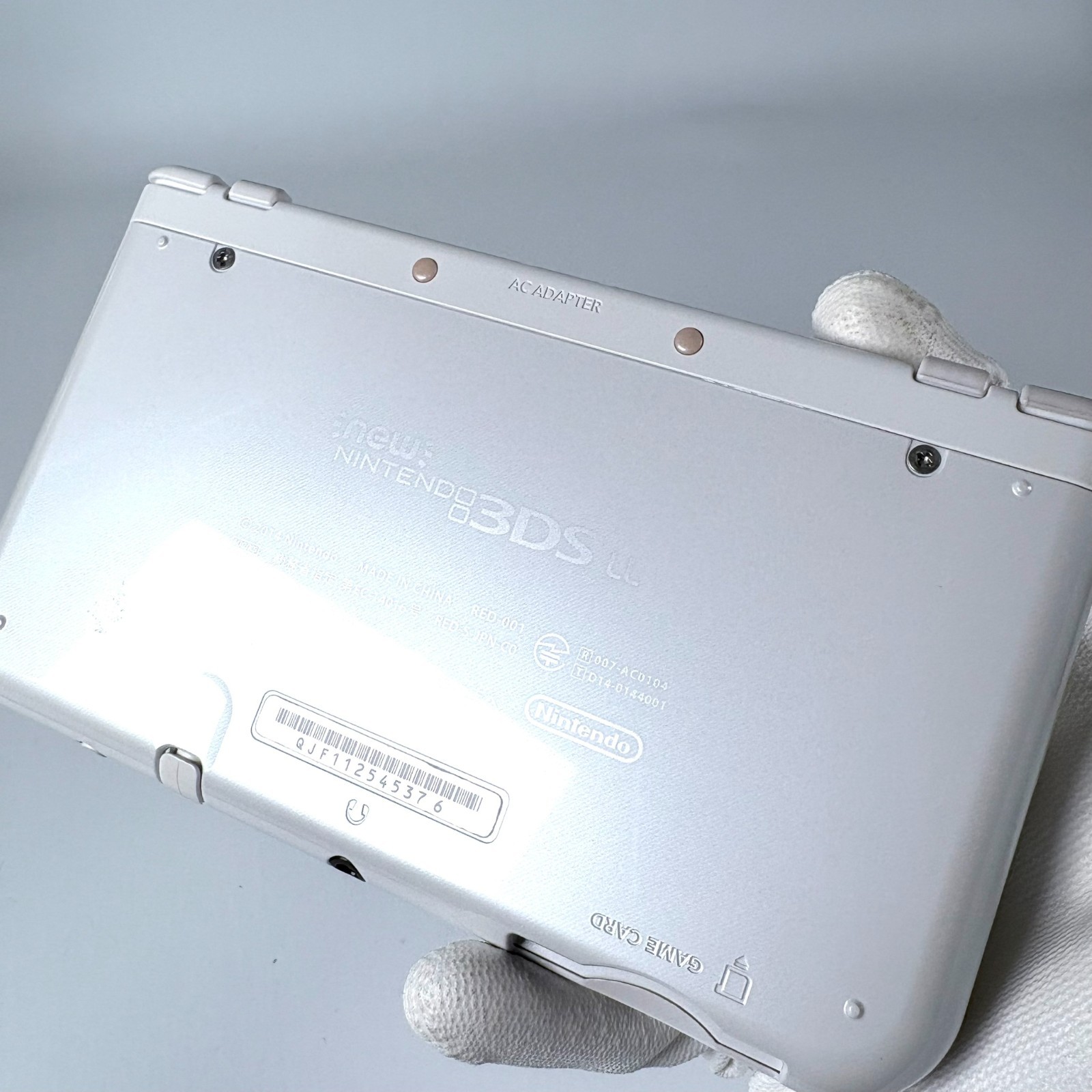 [DUAL IPS] new Nintendo 3DS XL LL Pearl White NTSC-J Japan Edition [Excellent]