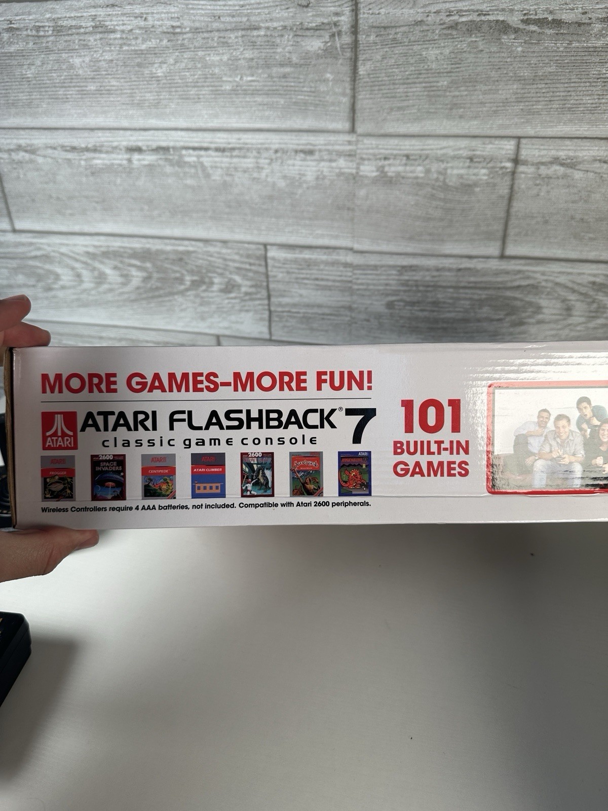Atari Flashback 7 Classic Game Console Deluxe 101 Games EUC IN BOXl
