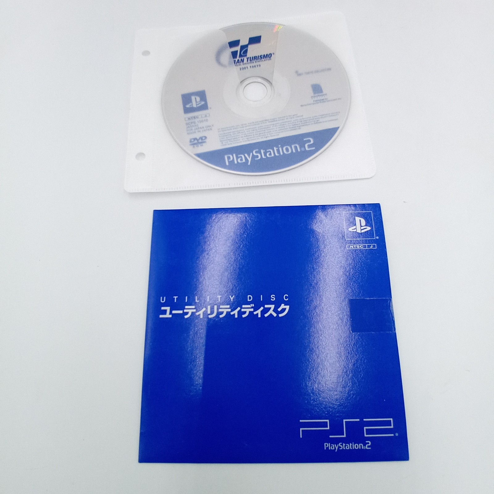 PlayStation 2 Console Midnight Blue SCPH-50000 Boxed HDD Stand Japanese Tested