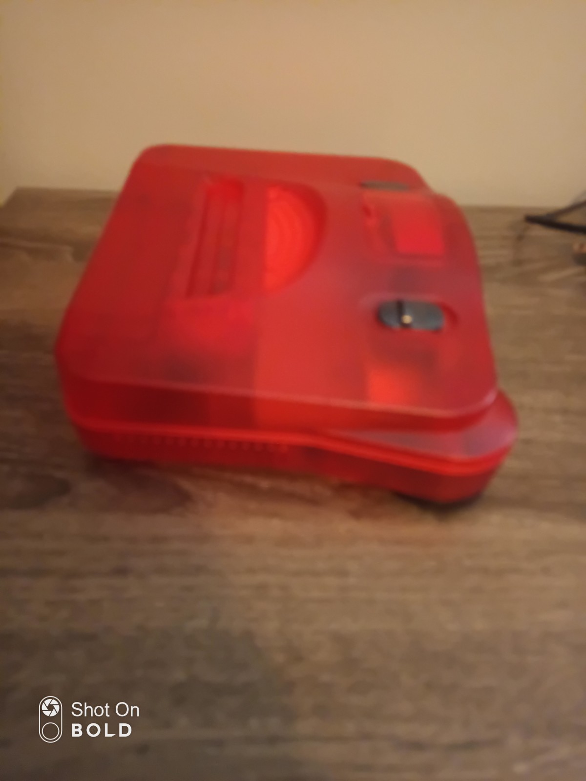Nintendo 64 N64 Console Red Reshell Tested Working With Expansion Pack