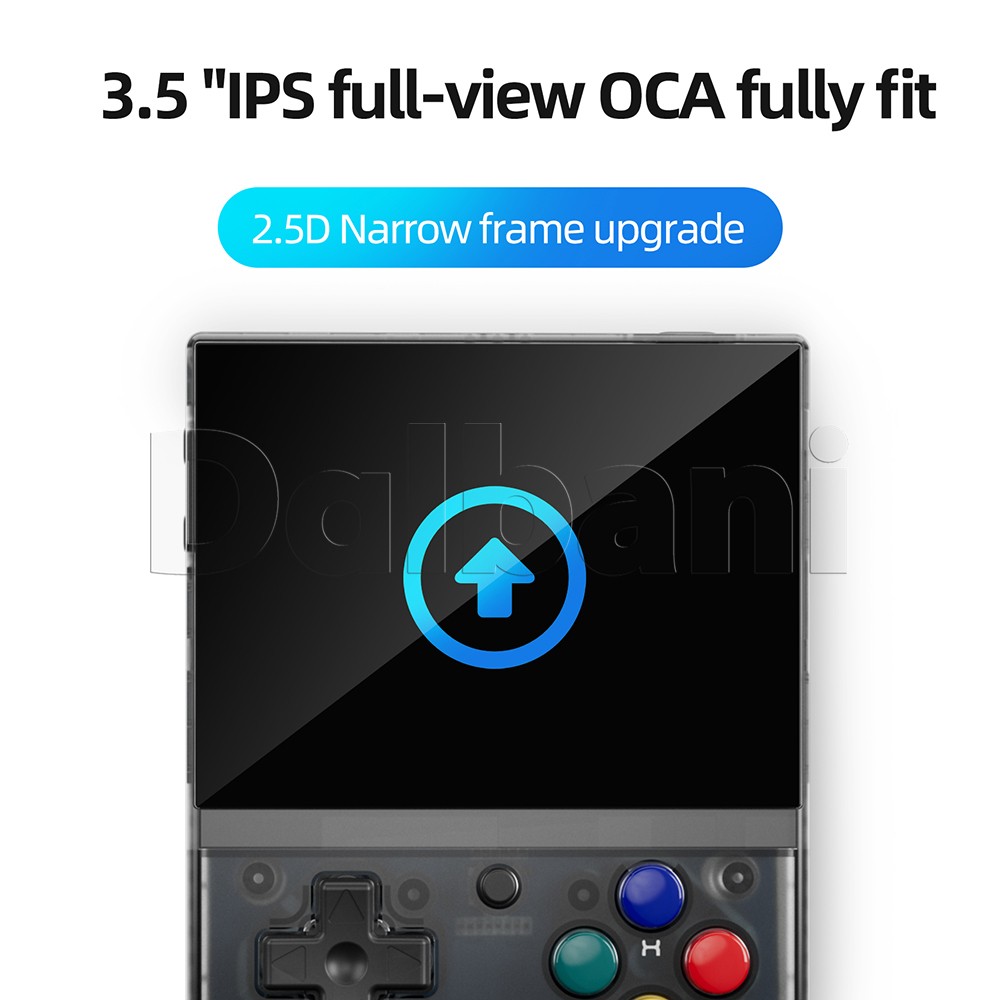 Miyoo Mini Plus Black Open Source Retro Handheld Game Console with 64GB