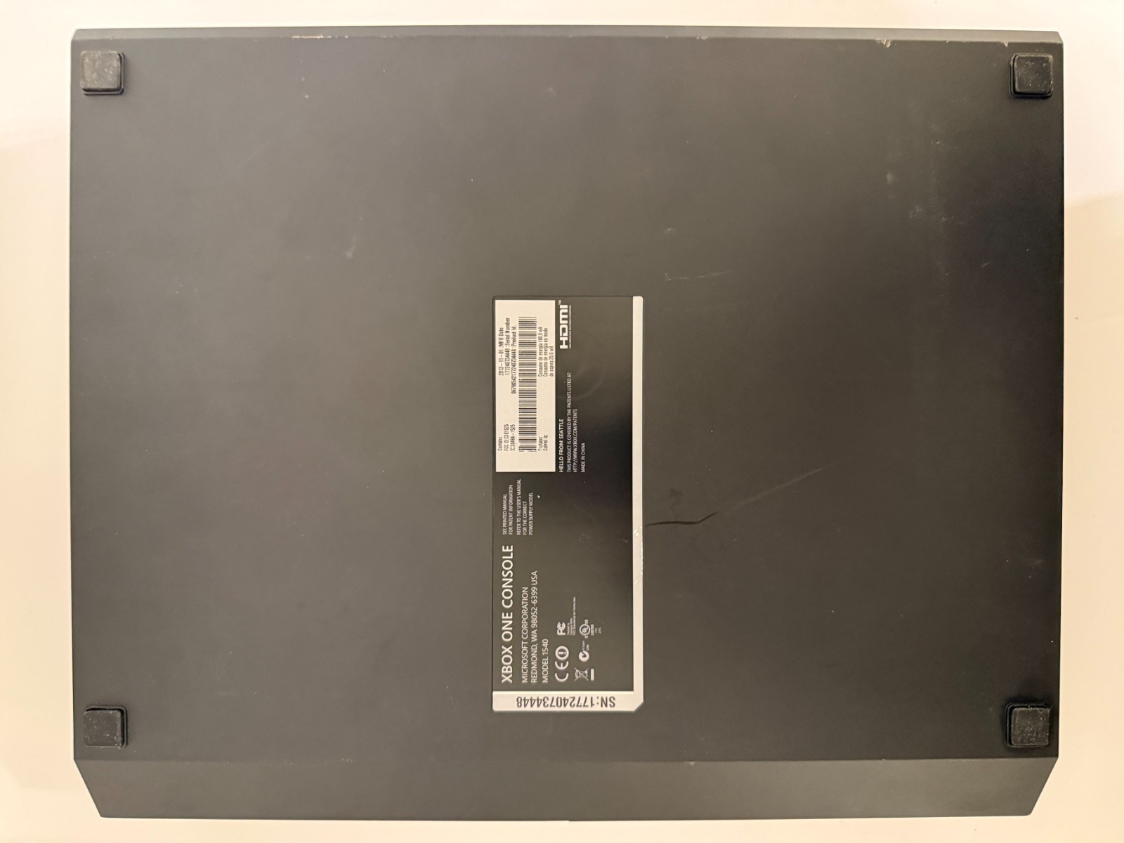 Xbox One Model 1540 Console – Untested