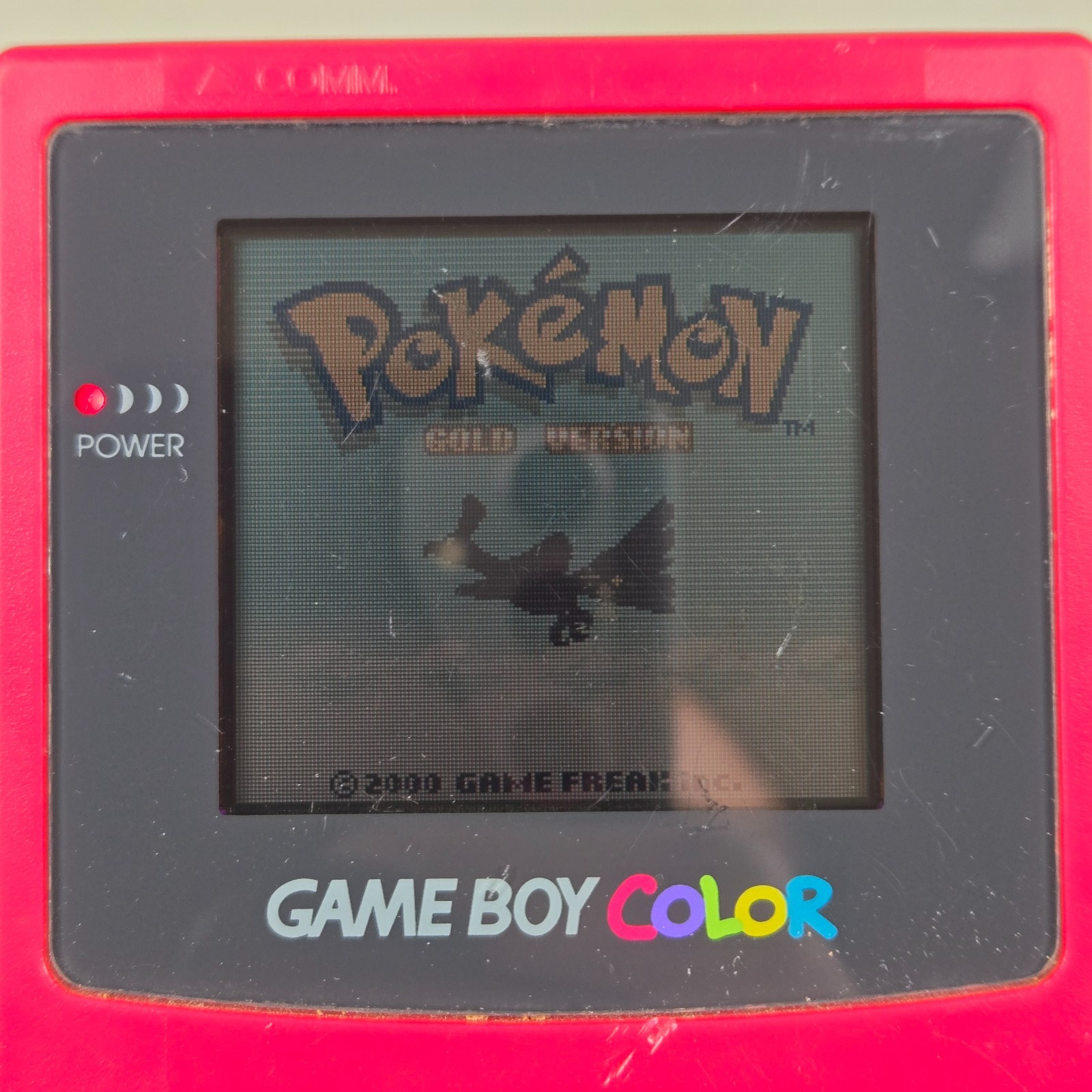 Nintendo Game Boy Color Handheld Game Console Berry Pink CGB-001 Tested Original