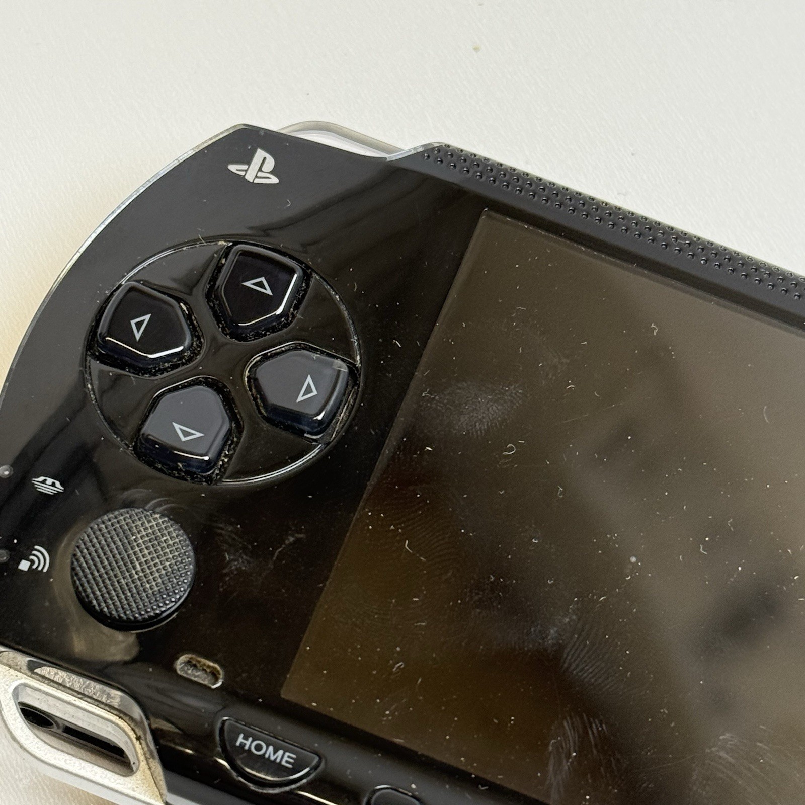 Sony PSP-1001 Black Handheld Console Only – Works – No Charger
