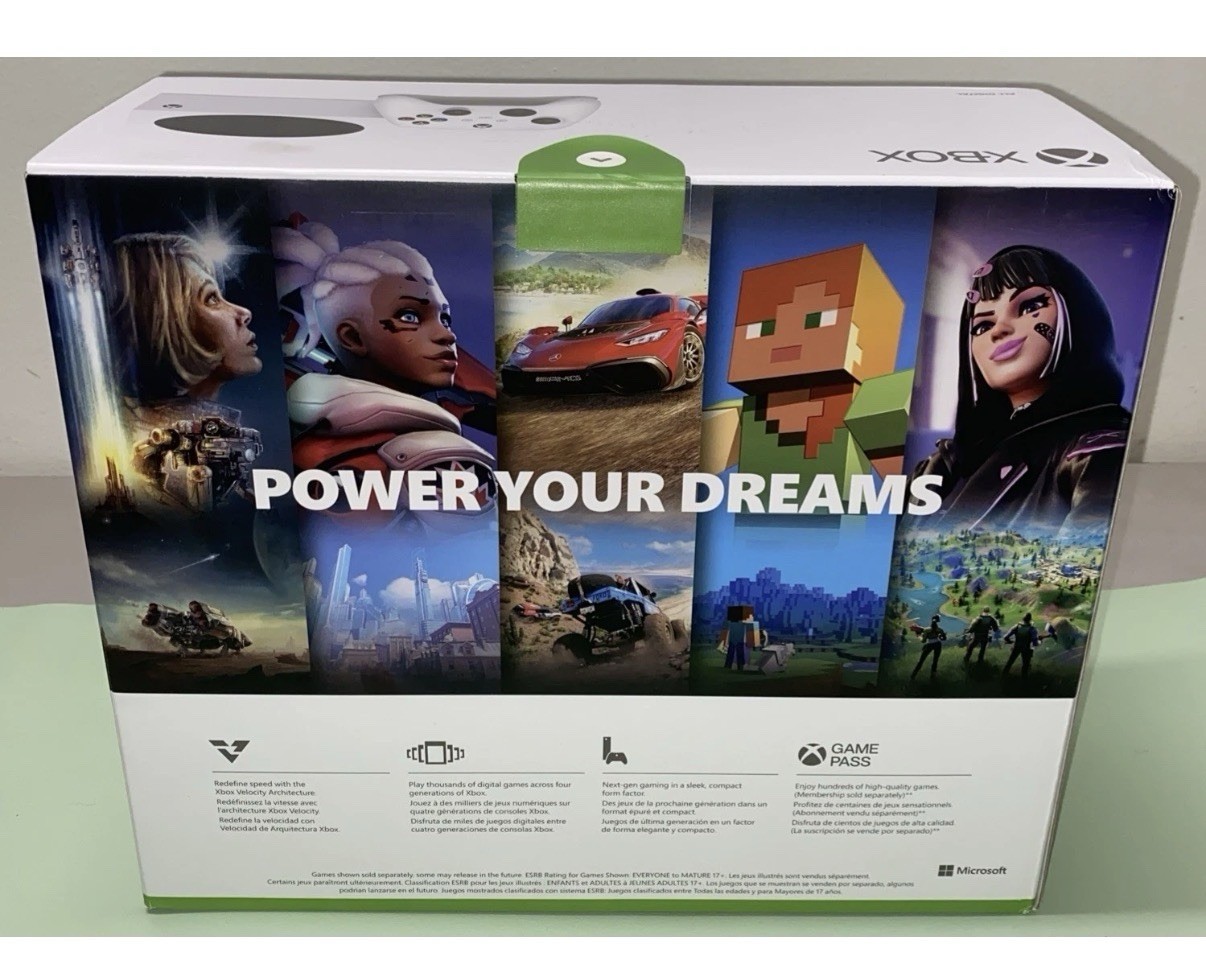 Xbox Series S 512GB SSD Console W/ 2 Controllers & Charging Stand And Headphones