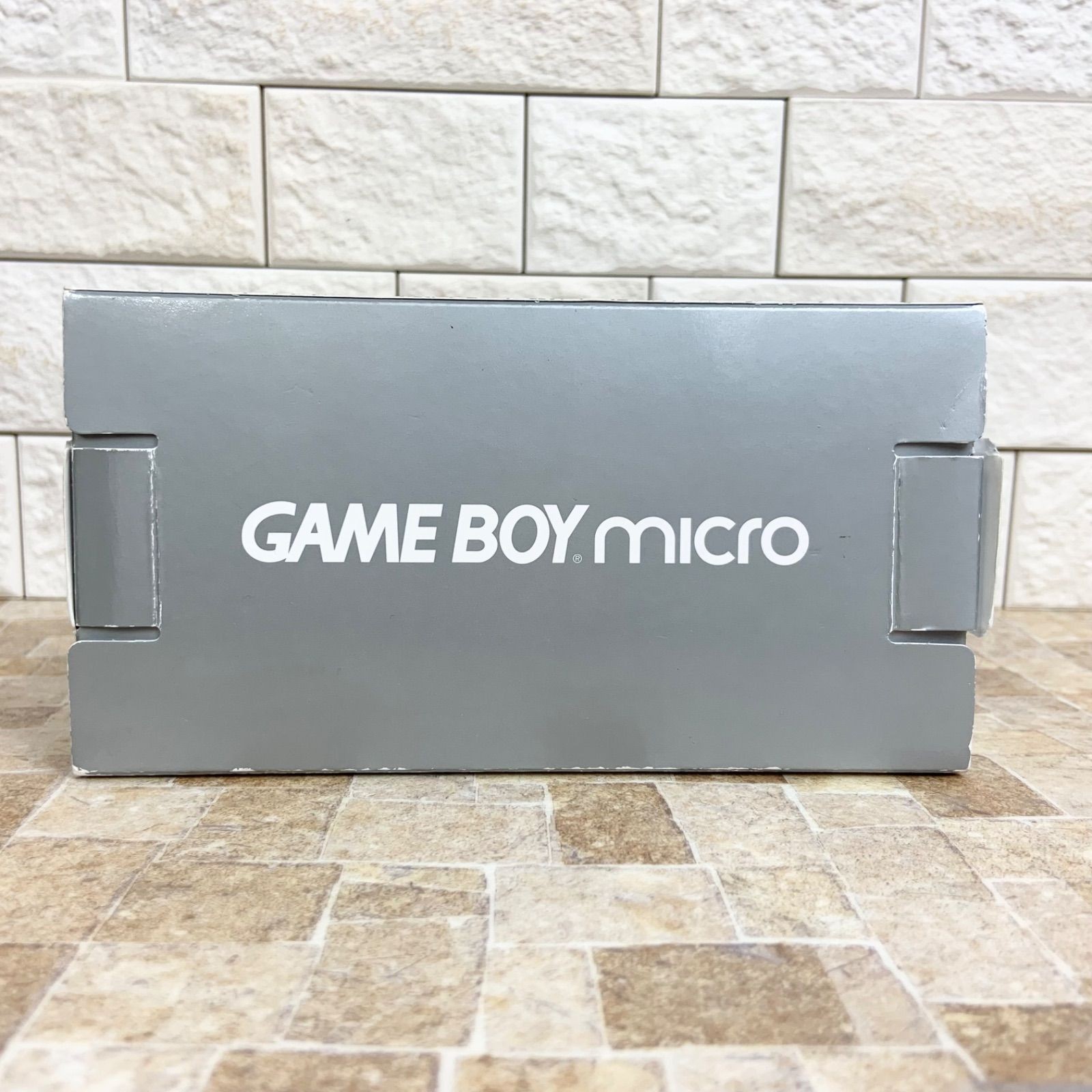 NEW Nintendo Game Boy Micro Silver with AC Charger Boxed Never Used