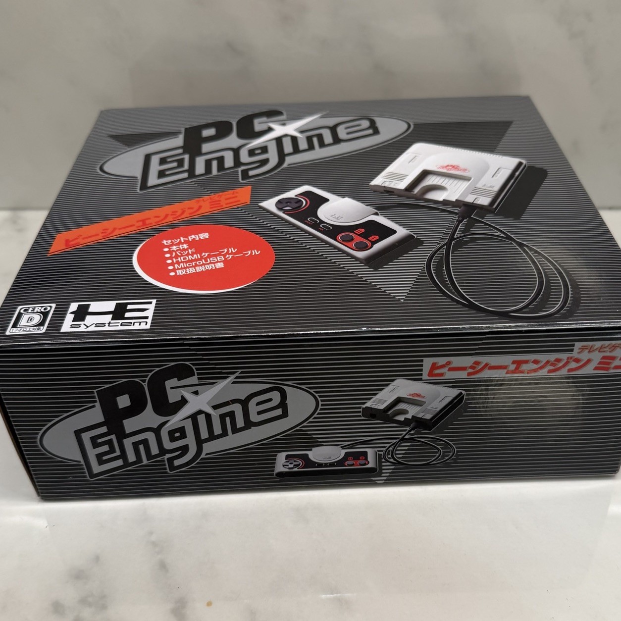 KONAMI 2020 PC Engine Mini Classic HTG-008 Japan TurbografX-16 Version Console