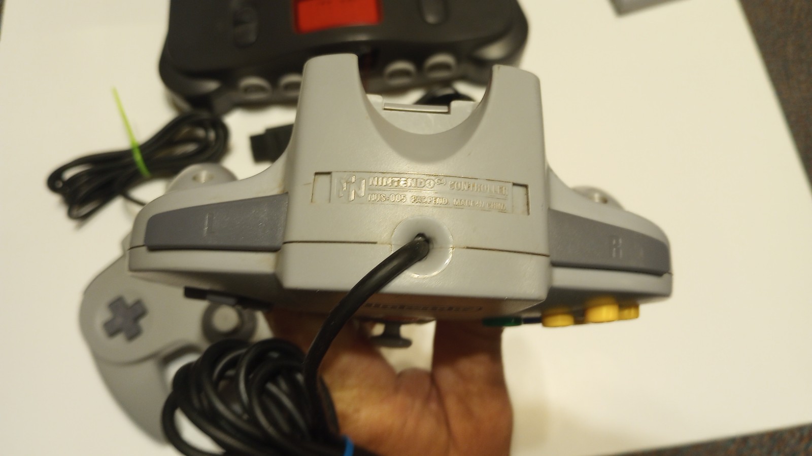 Nintendo 64 N64 Black Console NUS -001 USA Tested 2 Controllers Expansion Pak