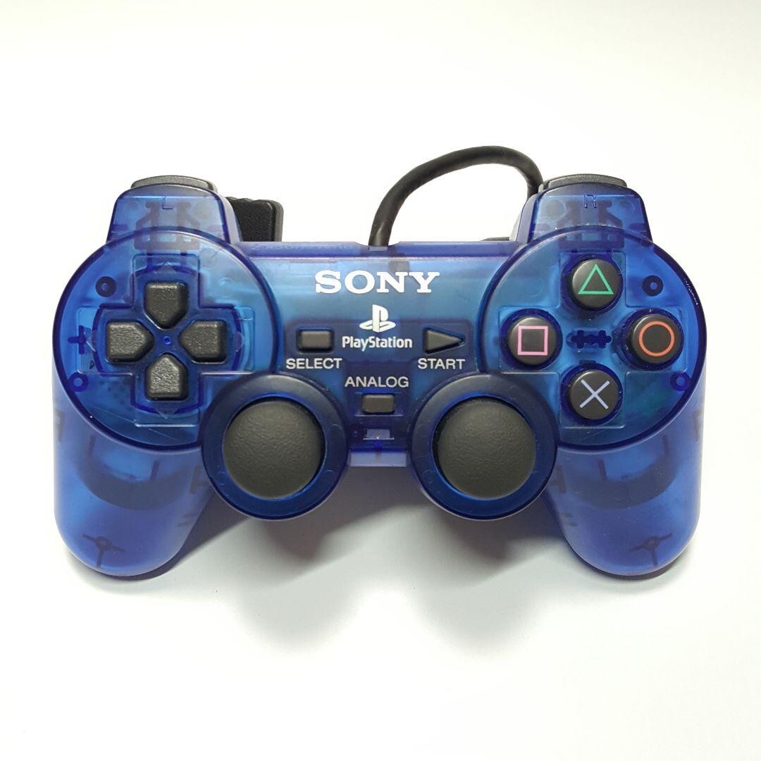 Sony PS2 SCPH-37000 PlayStation 2 Ocean Blue Body Confirmed Operation Excellent