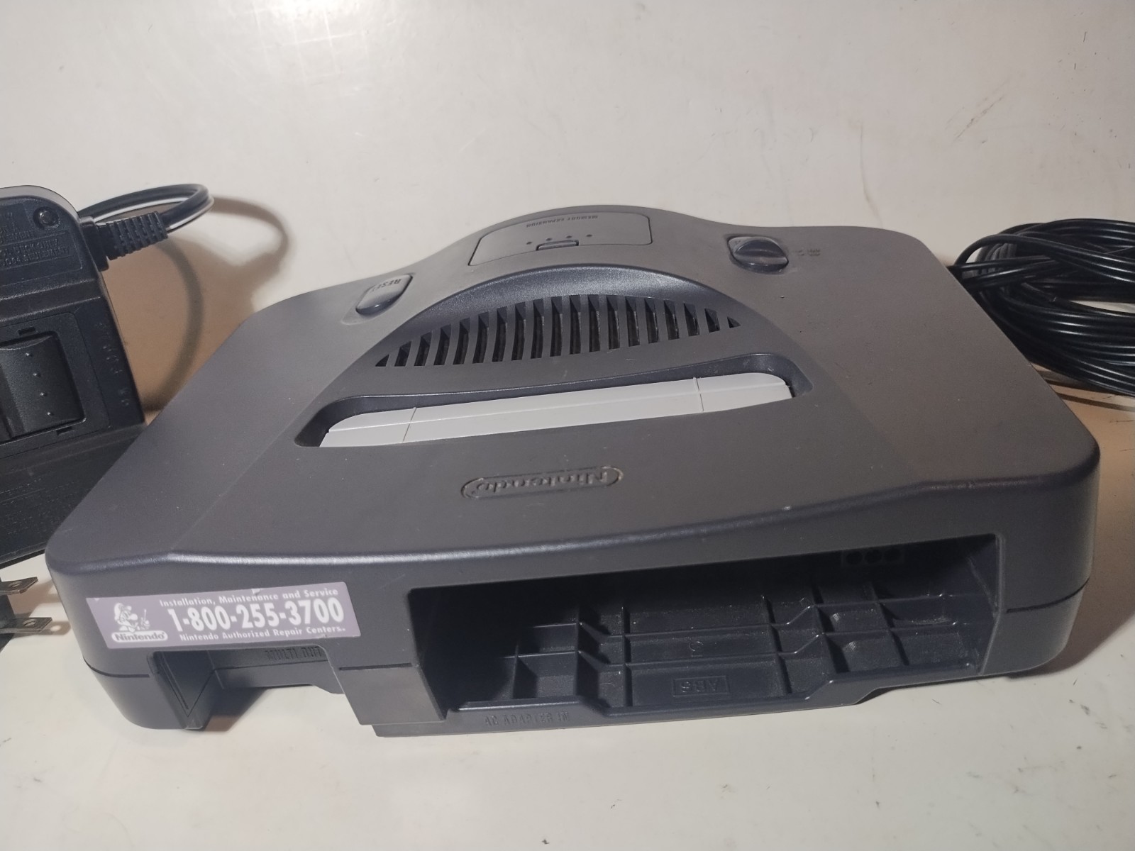 Nintendo 64 Control Deck Console System w Game Tested