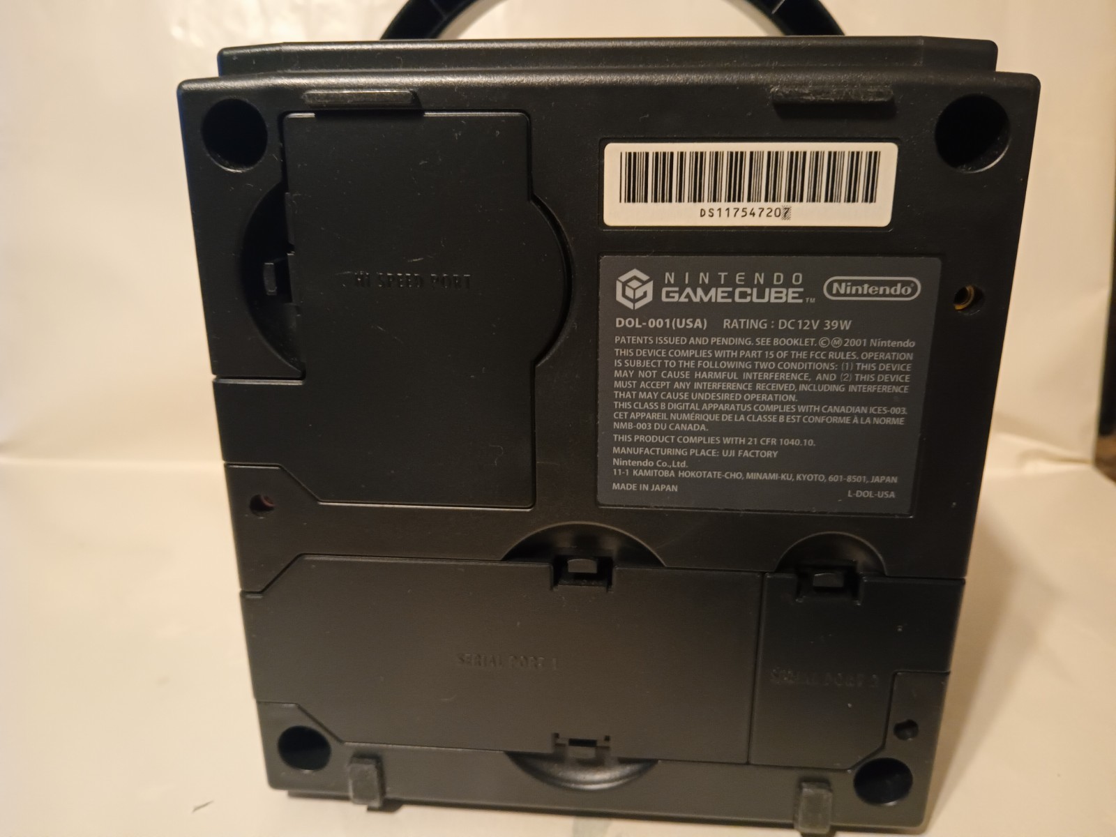Nintendo GameCube Bundle DOL-001 Black Console, Purple Controller. Harry Potter