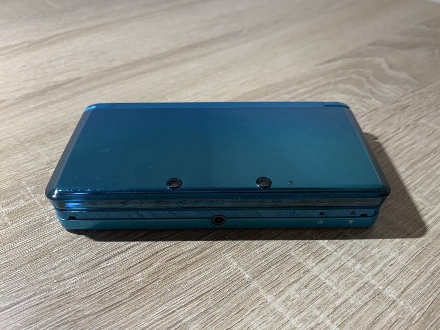 0660 Nintendo 3DS Aqua Blue Good TESTED 290g