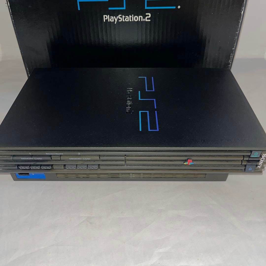 PlayStation2 SCPH-50000NB Midnight Black Video Game Home Console Hobby 2003 SONY