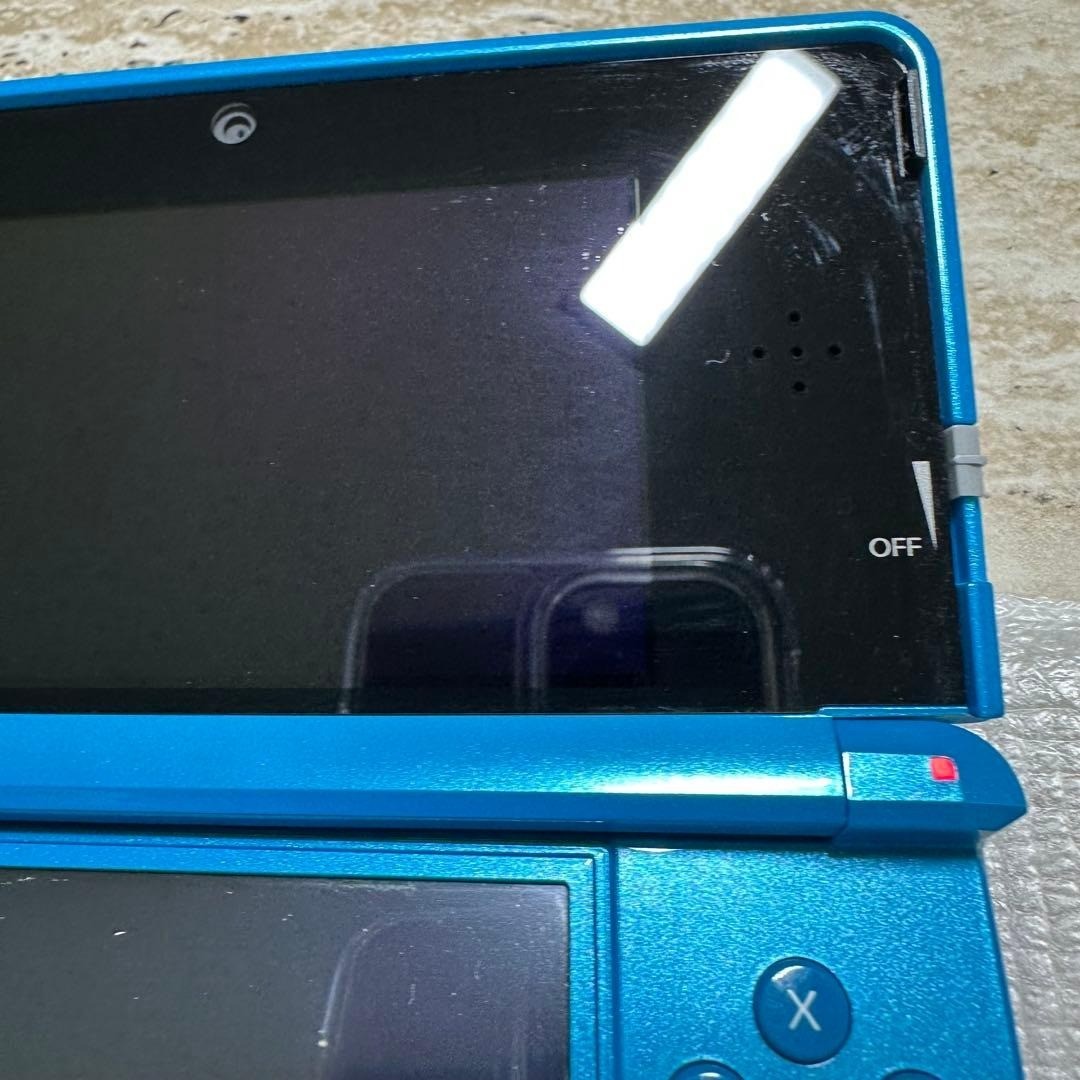 Nintendo 3DS Light Blue Console Boxed Complete Set 6578