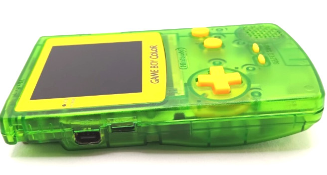 Nintendo Game Boy Color IPS Mod – Custom Translucent Green