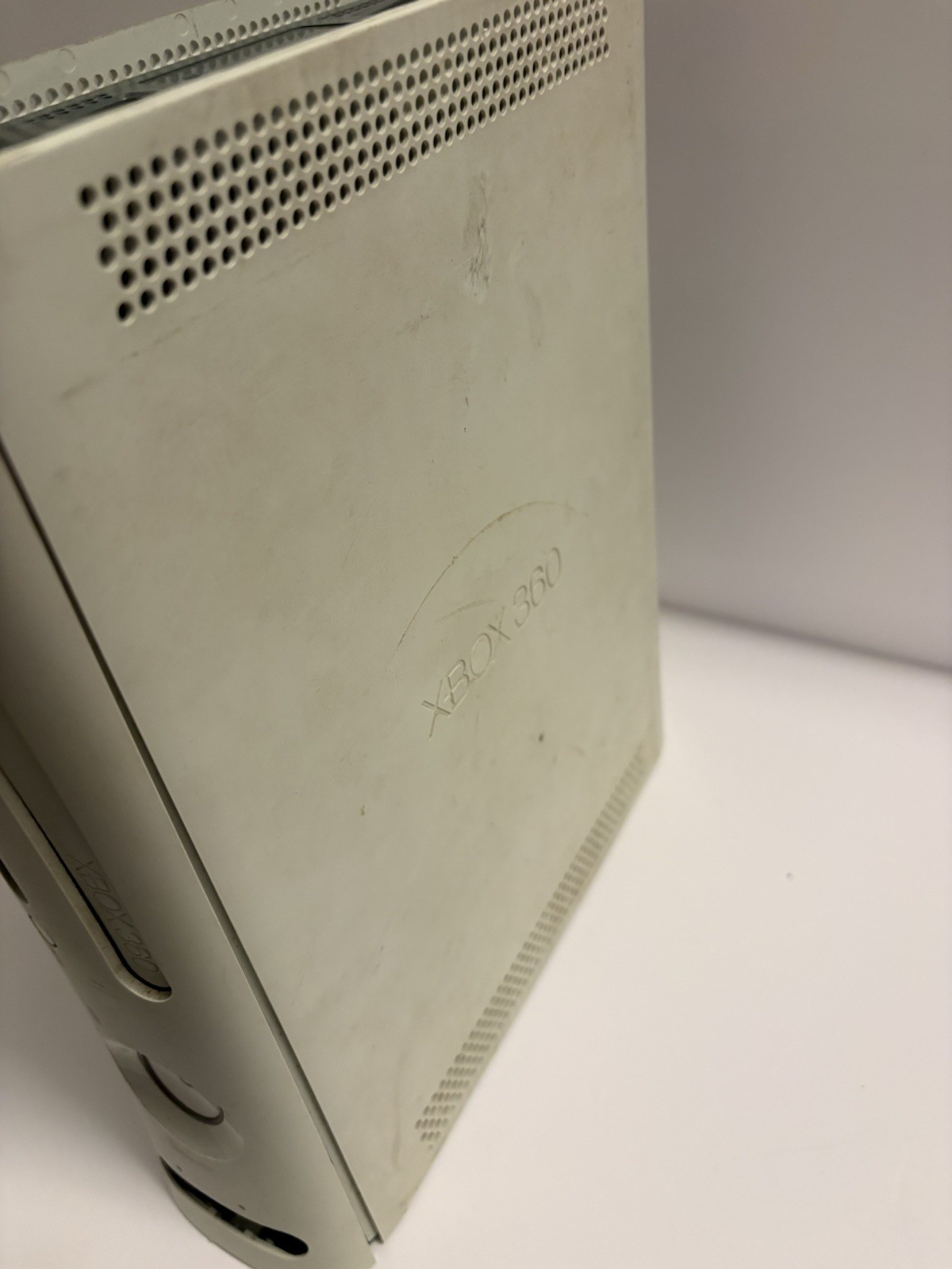 Microsoft Xbox 360 Core Model White System Console Only For PARTS REPAIR Only