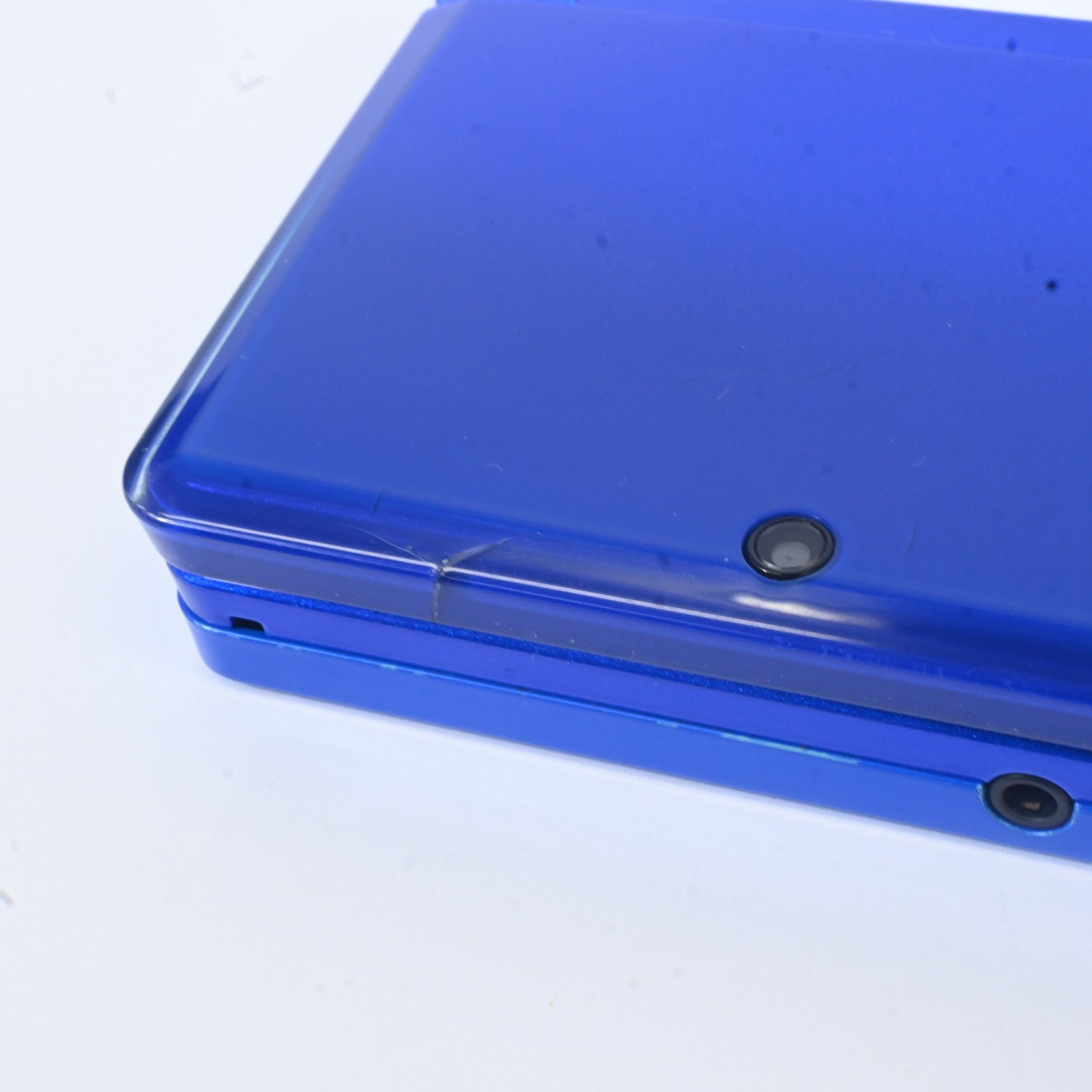 Nintendo 3DS Aqua Blue Console Boxed Tested w/ Charger NTSC-J Monster Hunter 4