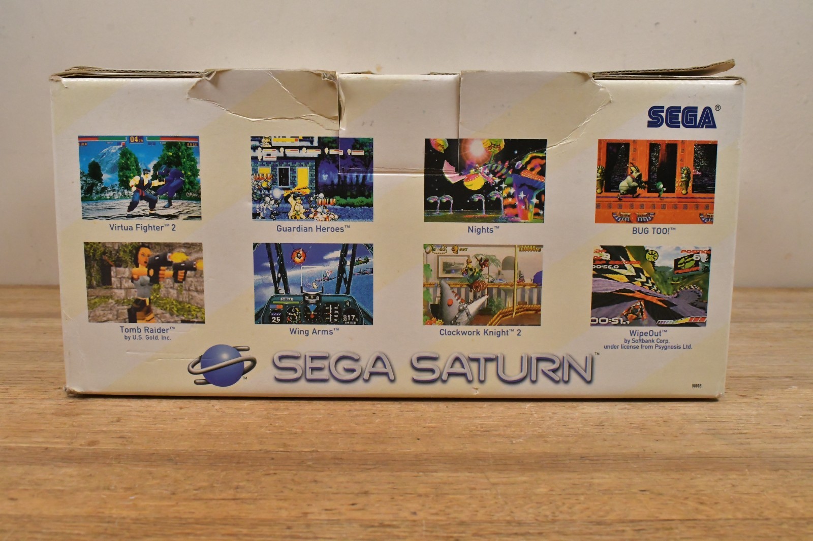 Sega Saturn System Console in Retail Box + 2 Controllers AV & Power Cables