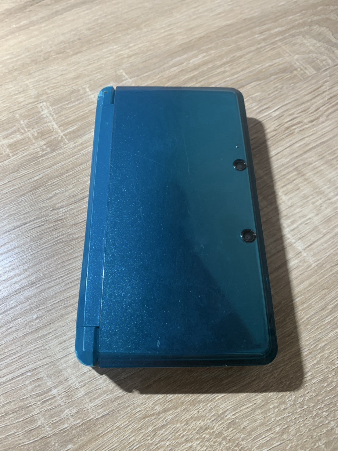 0947 Nintendo 3DS Aqua Blue Good TESTED