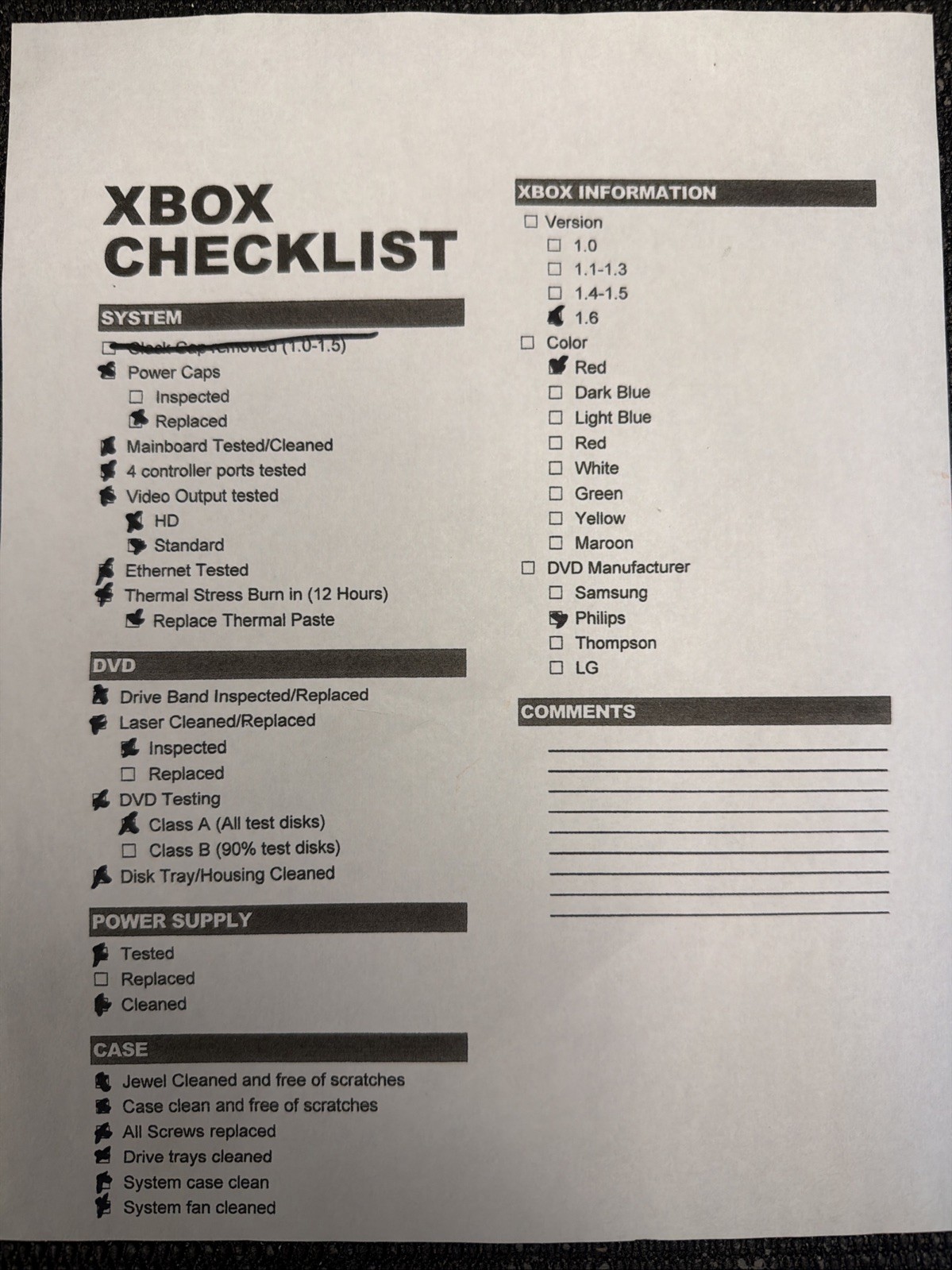 Original Microsoft Xbox Console only – Fully reconditioned & Tested w/ Warranty