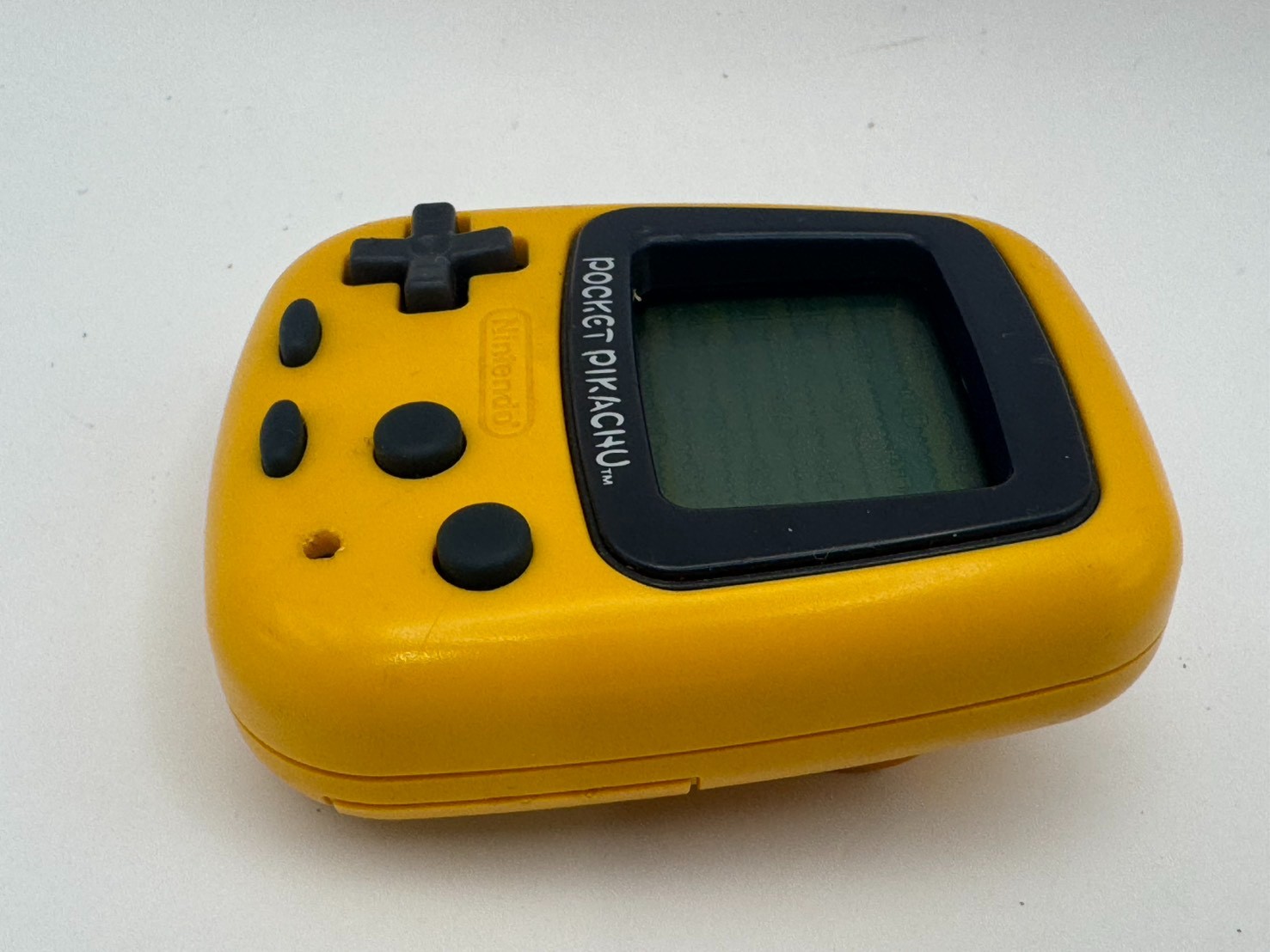 Nintendo Pocket Pikachu Yellow Pedometer Virtual Pet Tested Japan