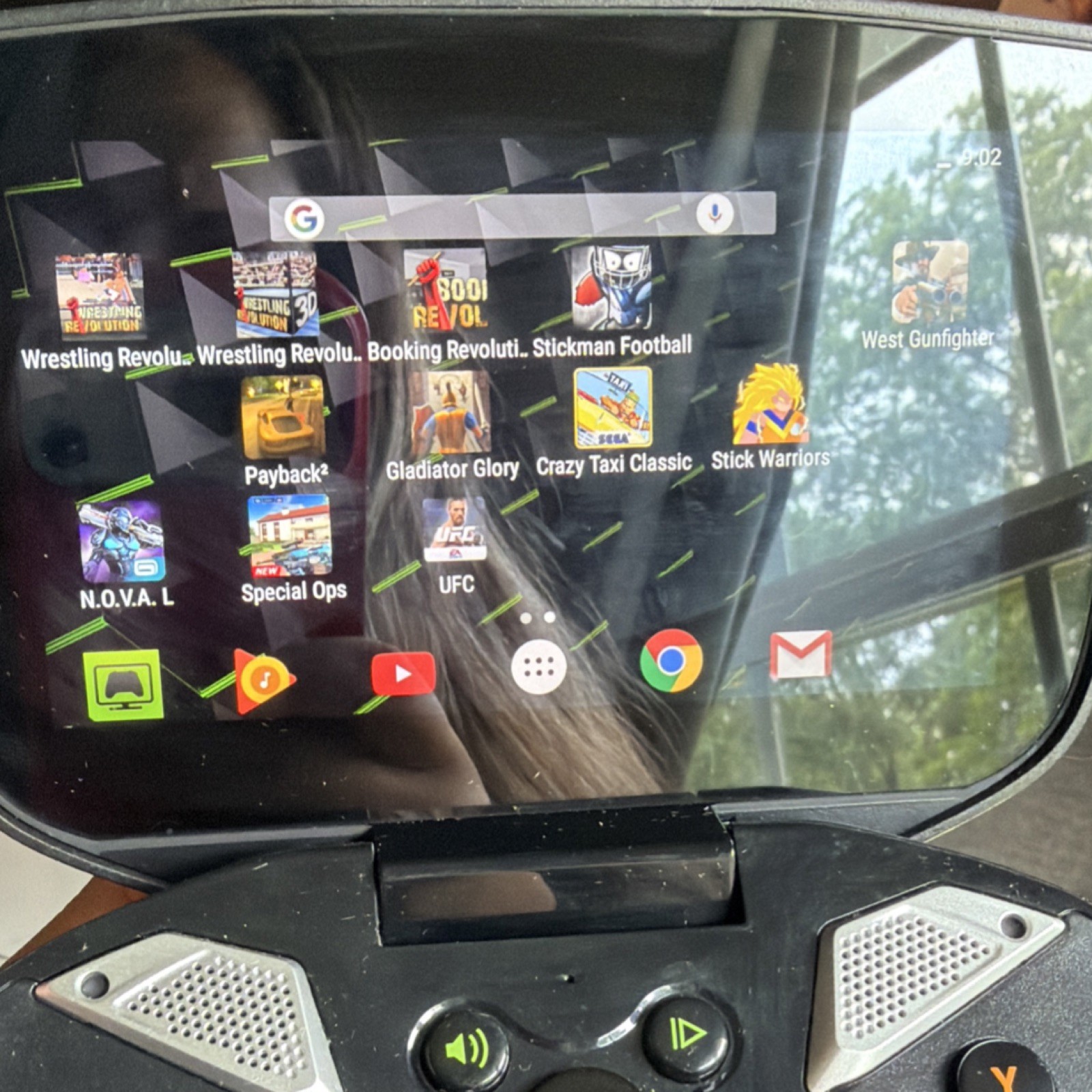NVIDIA Shield Portable Handheld 16GB 720p Android Wi-Fi P2450 Black