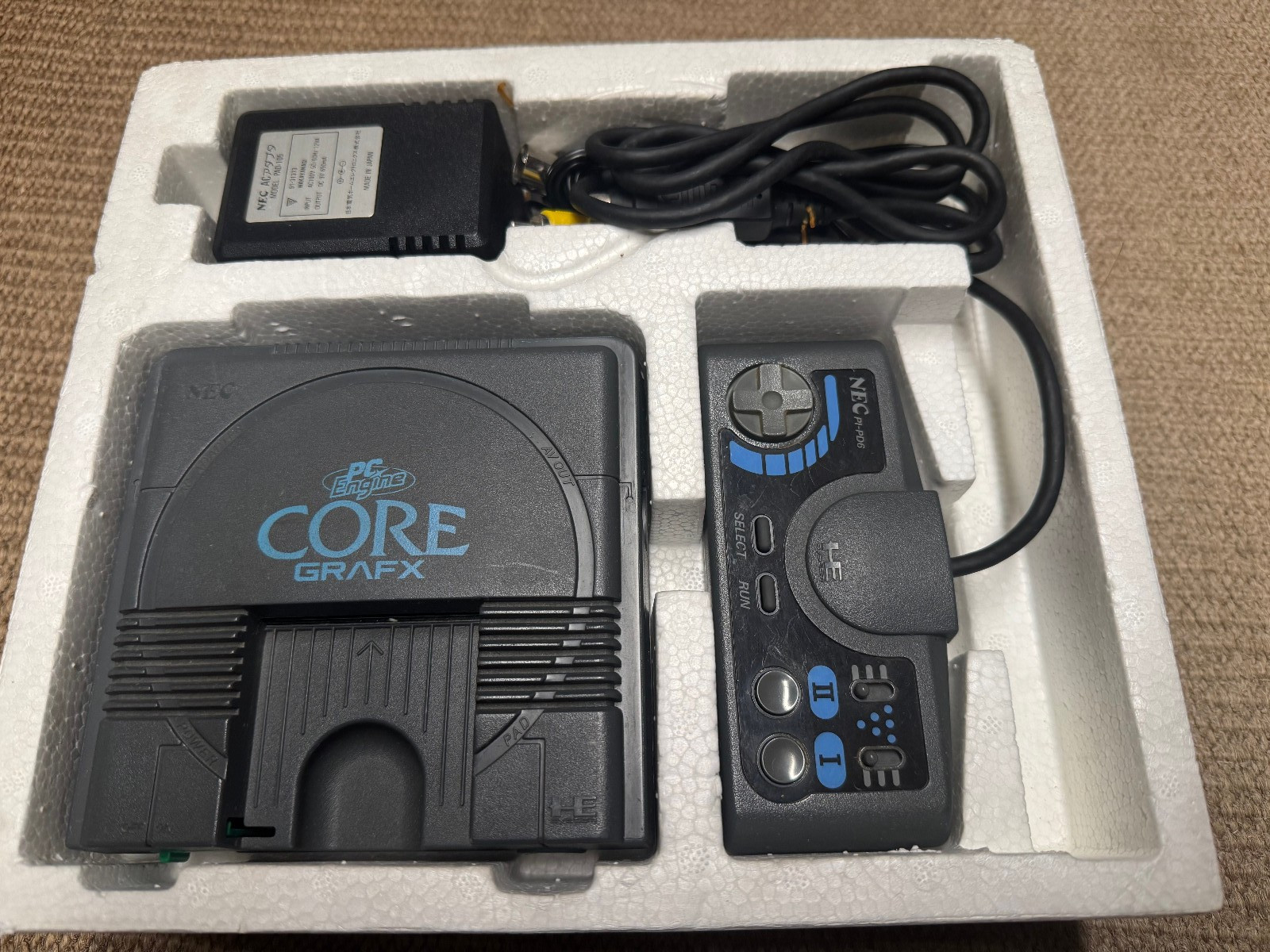 NEC PC Engine CoreGrafx Console System Japan PI-TG3 (US Seller)