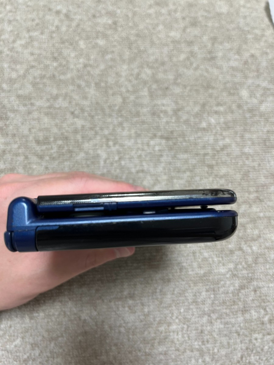 New 3DS LL XL Metalic blue Japan Nintendo Console region Japanese B839