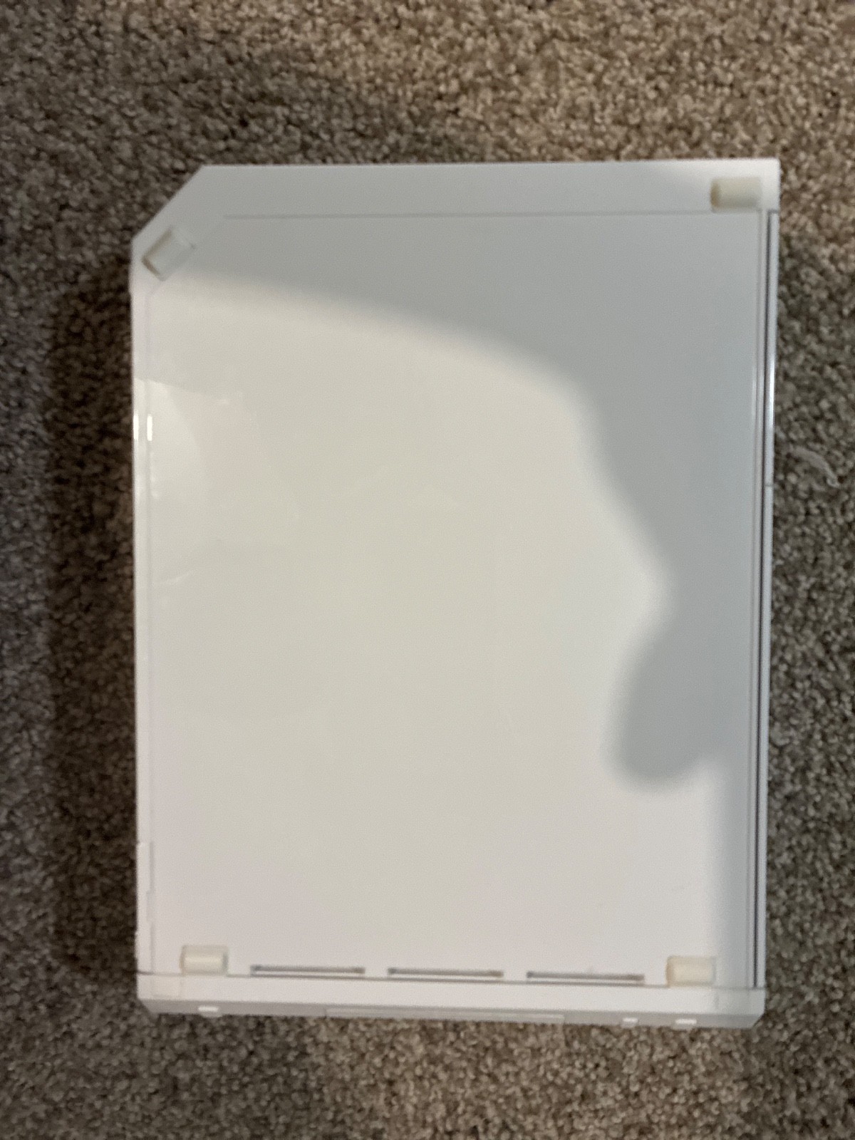 Nintendo Wii console, three controllers, four nunchucks, Wii steering wheel
