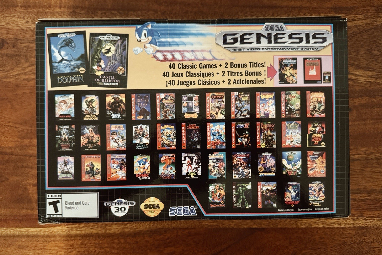 *NEW* Sega Genesis Mini 30th Anniversary Console, In Original Box