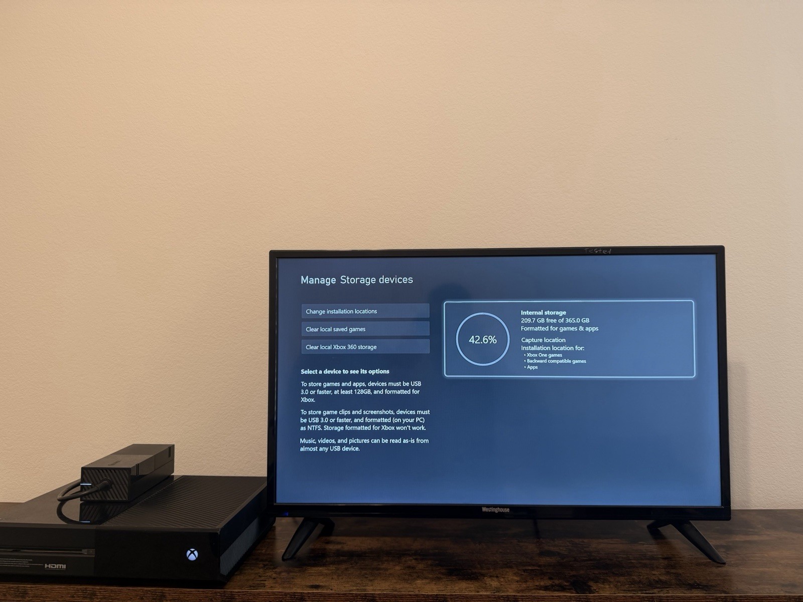 Xbox One Console (Model 1540) with Power Supply and HDMI Cord – READ