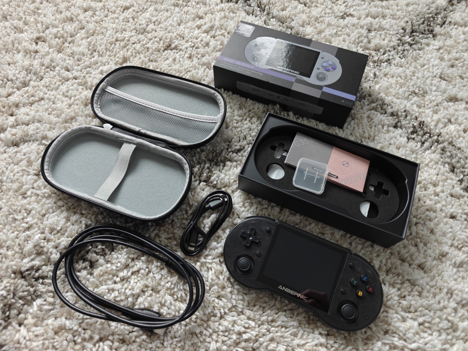 Anbernic RG353P Android/Linux 64-bit Preloaded Handheld Gaming Device