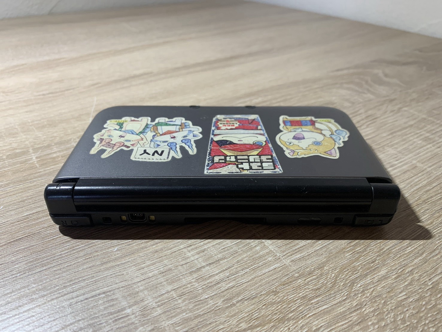 0858 Nintendo 3DS LL Silver Black Normal TESTED