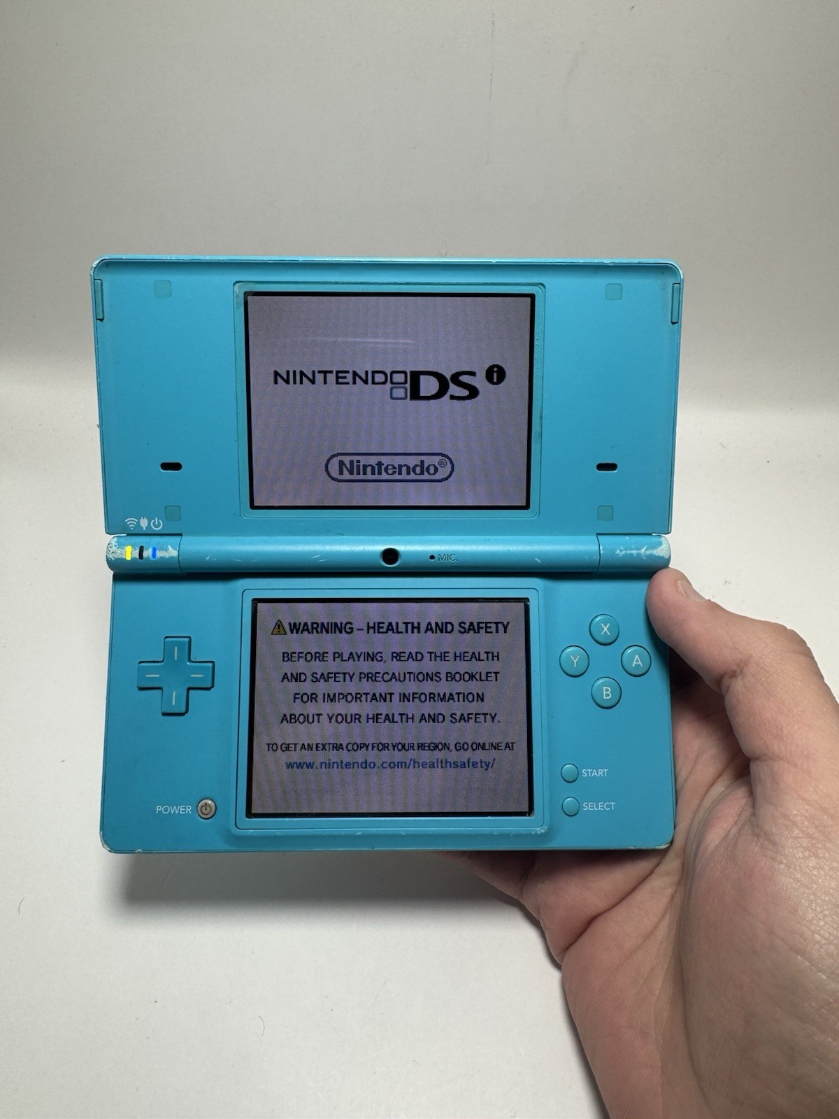 Nintendo DSi Handheld Game Console Only TWL-001 Blue (FULLY TEST)