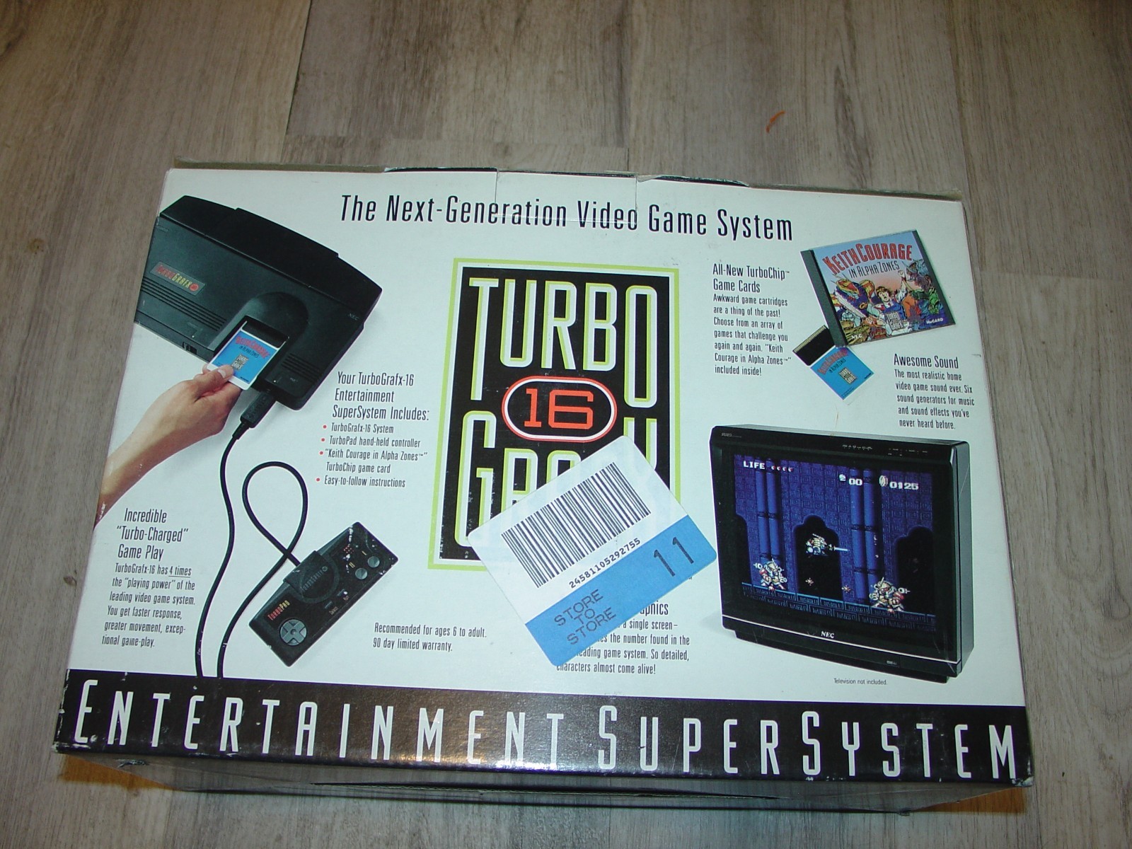 Konami TurboGrafx-16 Home Console – Black