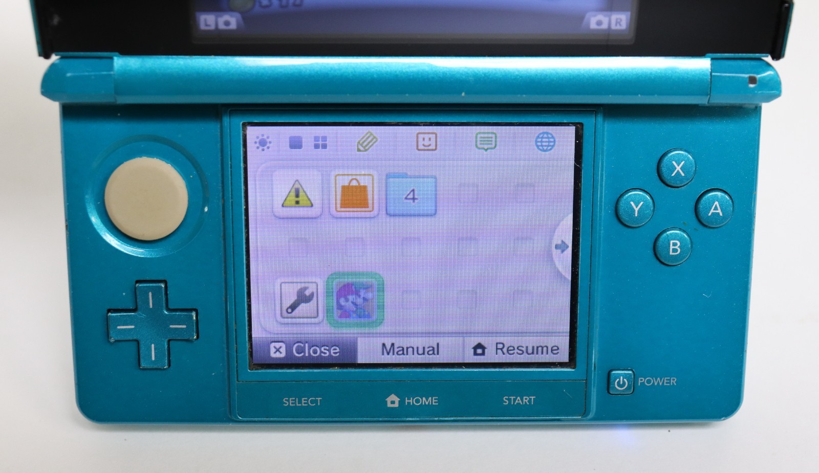 2011 Nintendo 3DS Handheld Console w/ Super Mario Brothers 2 Game – Works Grt!