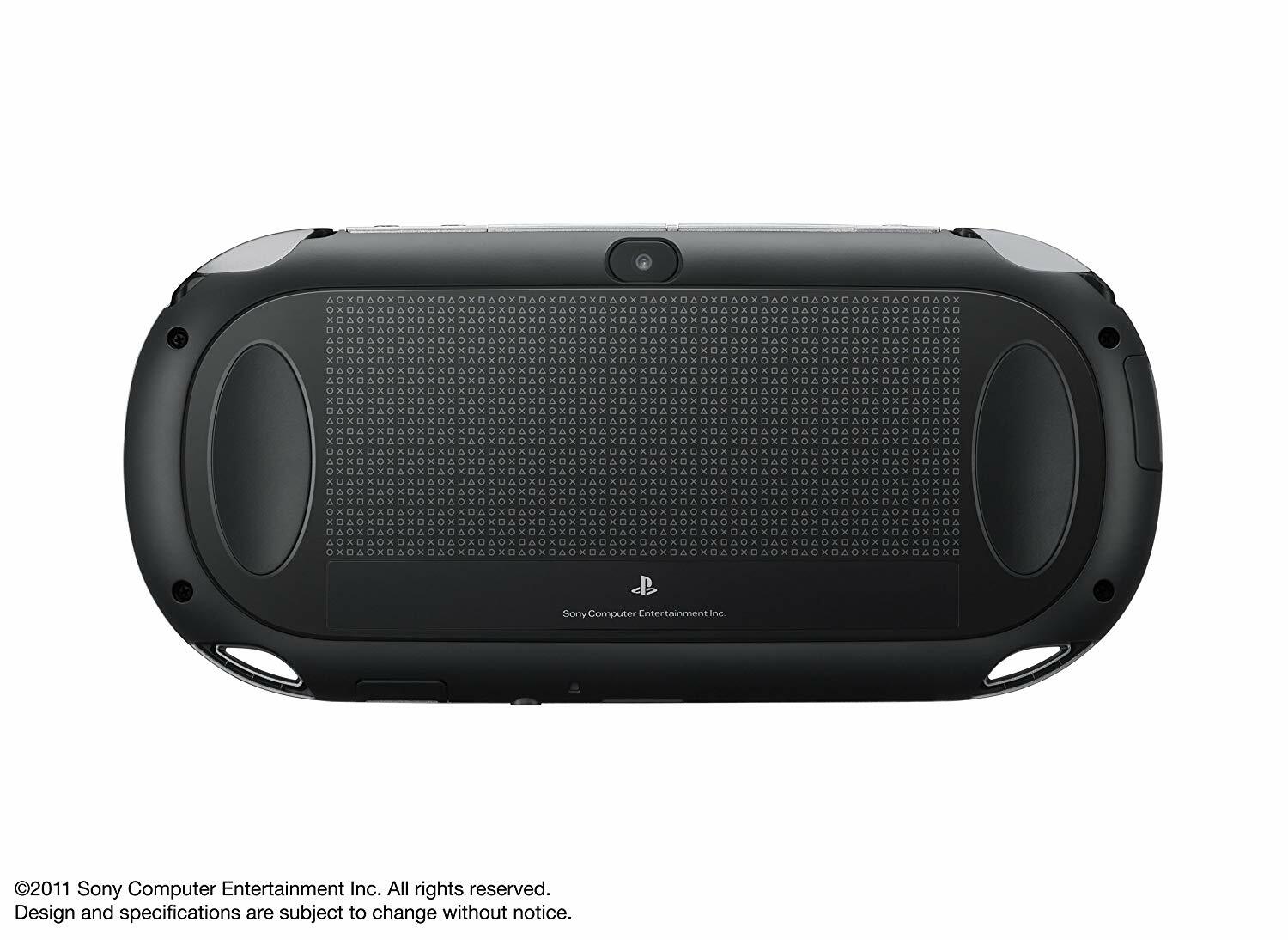 USED PS Playstation vita 3G/Wi‐Fi model CRISTAL BLACK PCH-1100 AA01 only console