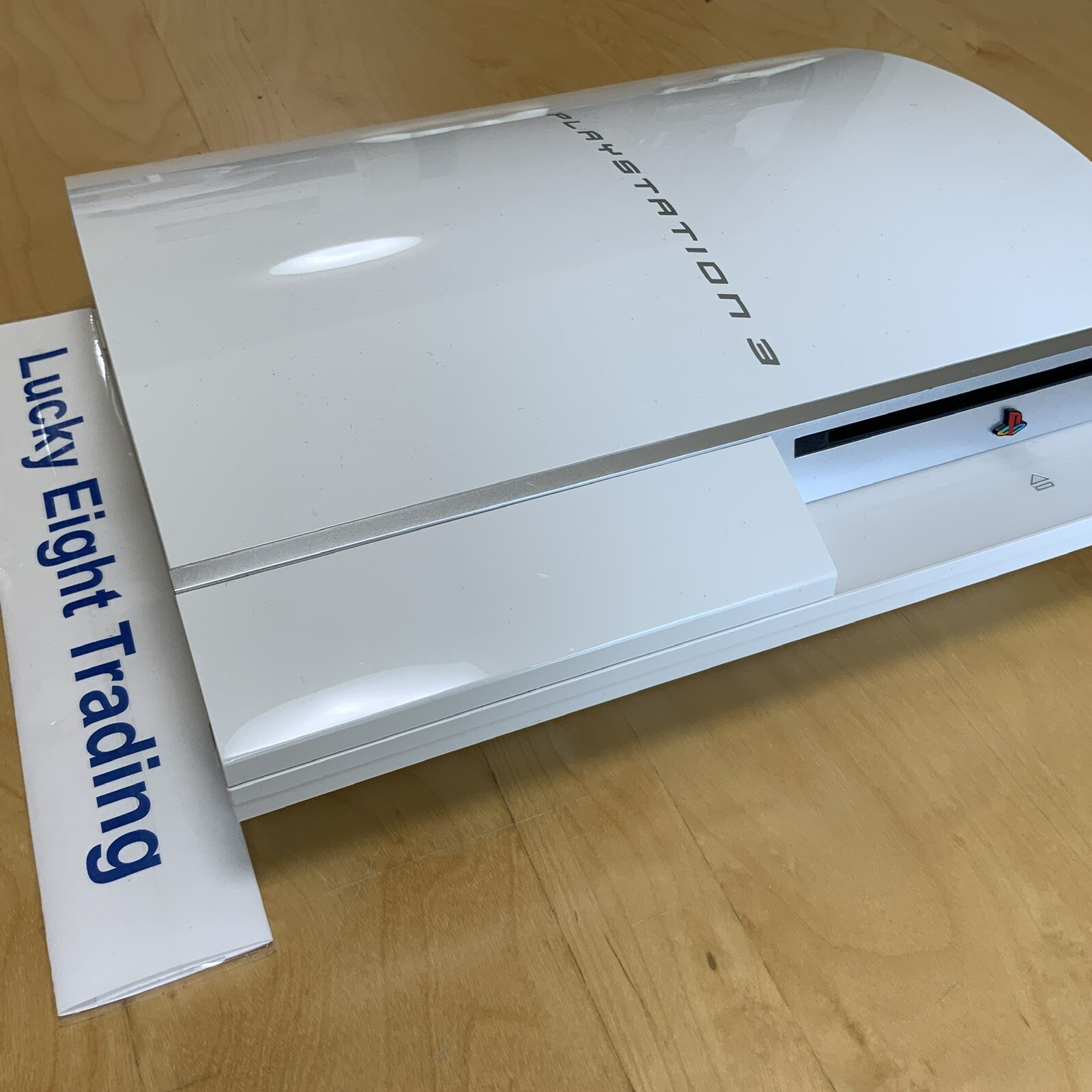 PS3 Ceramic White 80GB CECHL Console Full Accessories PlayStation 3 Fat [CC]