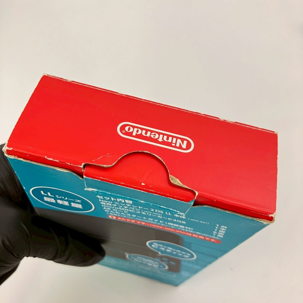 Nintendo new 2DS XL LL Turquoise x Black Console Boxed A Rank Japanese Only