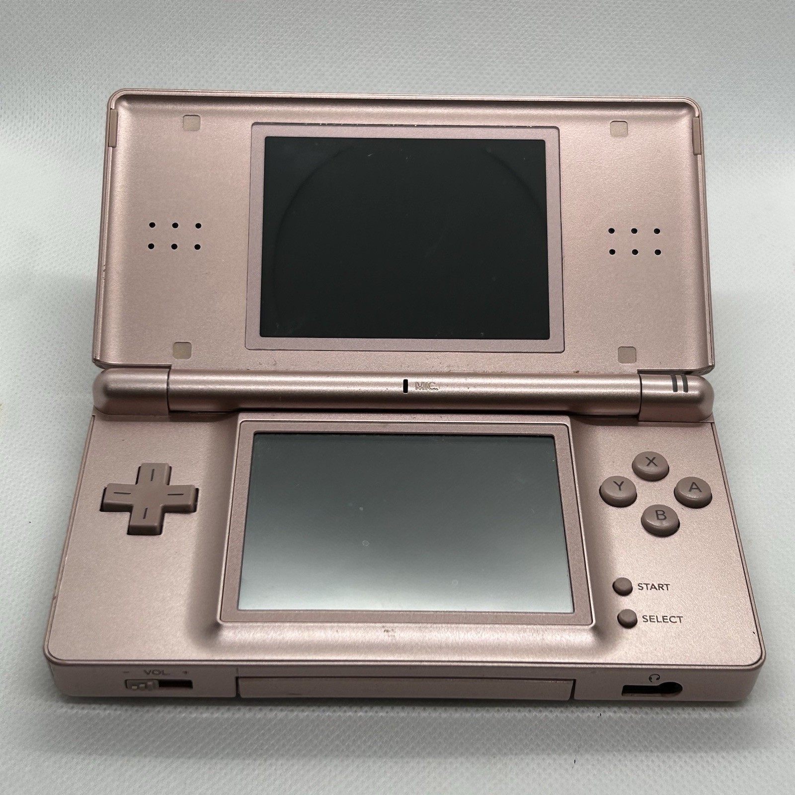 Nintendo DS Lite Video Game Console – Metallic Rose Pink – Tested Working