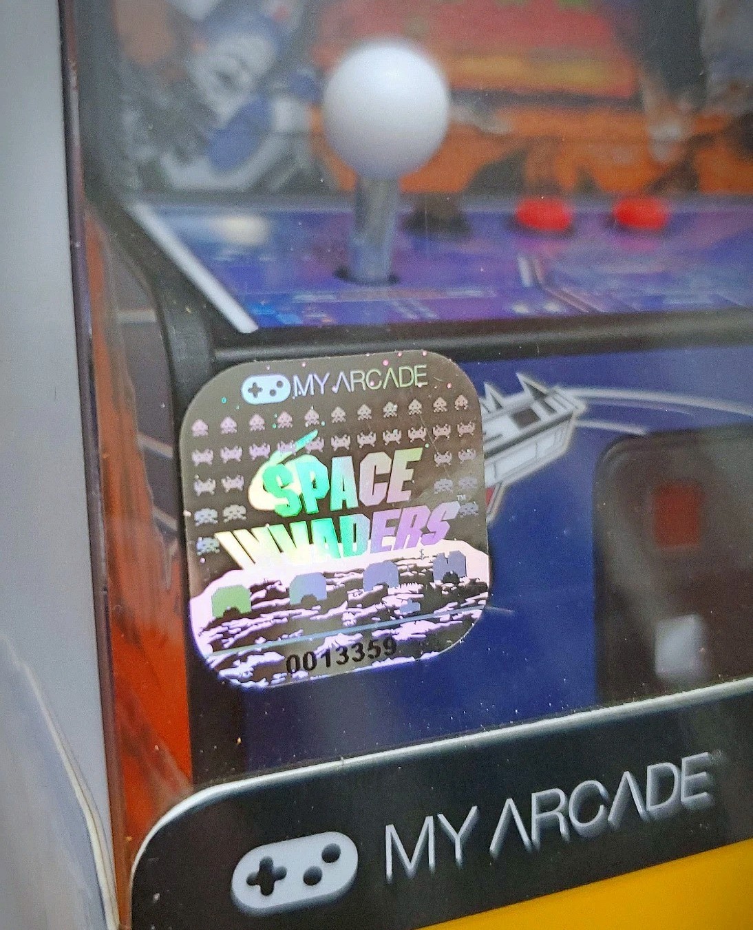 👾 SPACE INVADERS My Arcade TAITO Retro Player Machine w/Backlit Marquee 🆕 NEW!