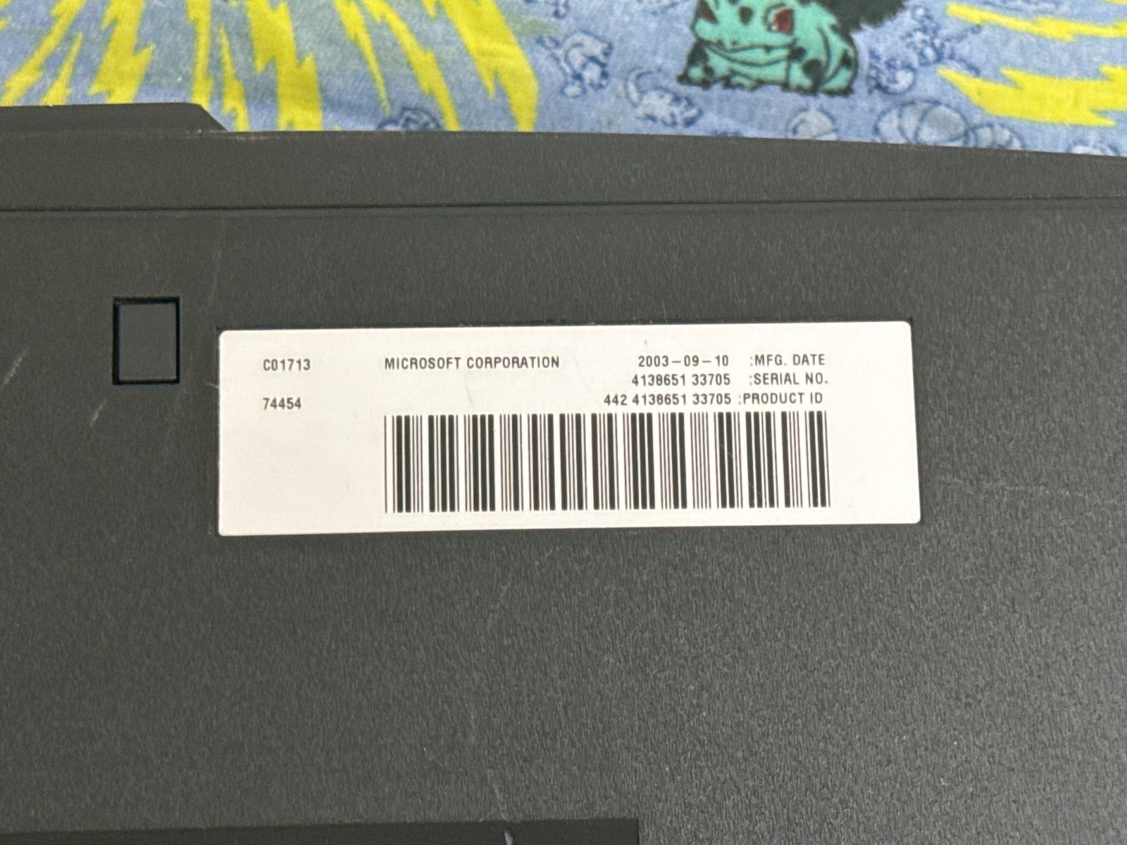 Microsoft Original Xbox 8GB Home Console – Black – Untested For parts or repair