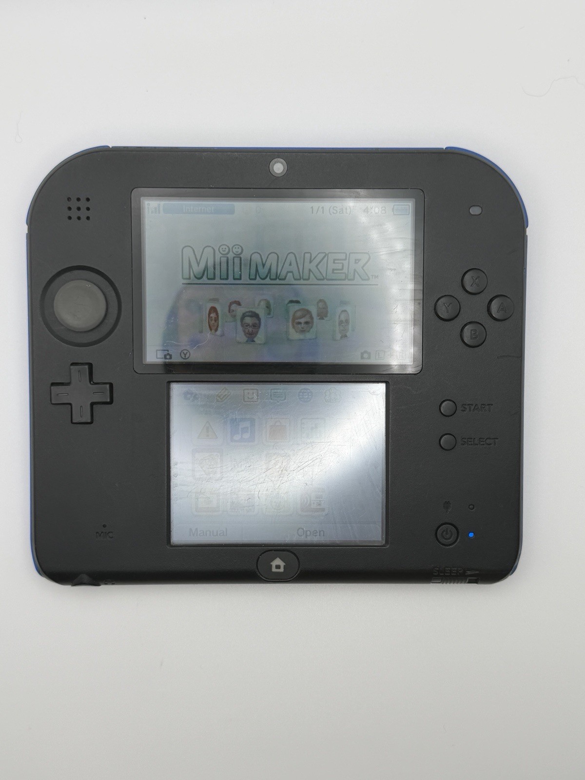 Nintendo 2DS Launch Edition Blue and Black Handheld System – Black/Blue