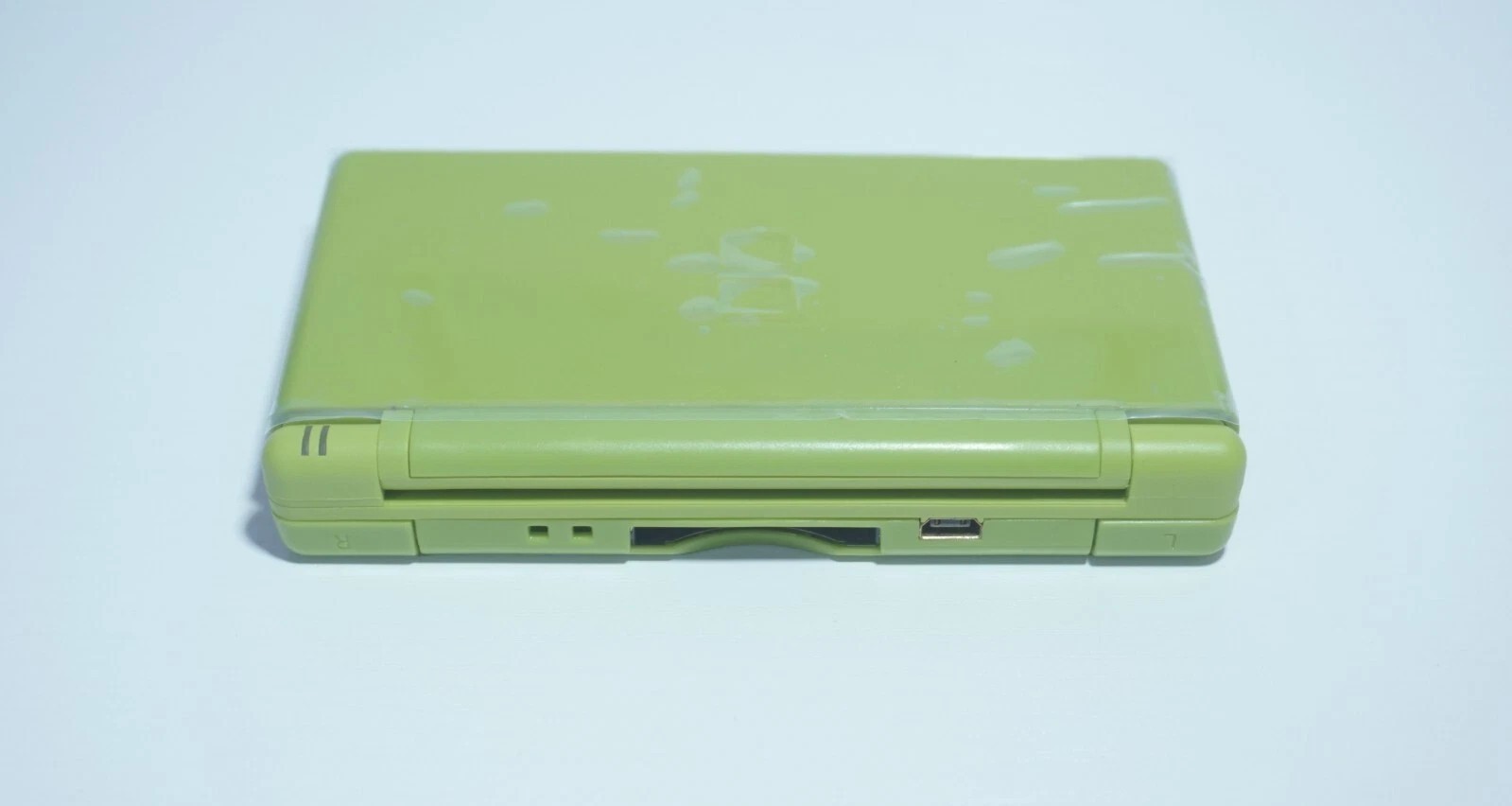 Nintendo DS Lite Olive Green Handheld System with Charger & Stylus Pen