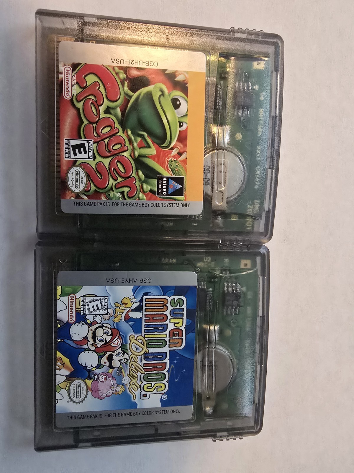 Nintendo Game Boy Color Handheld System – Atomic Purple – With 2 Games